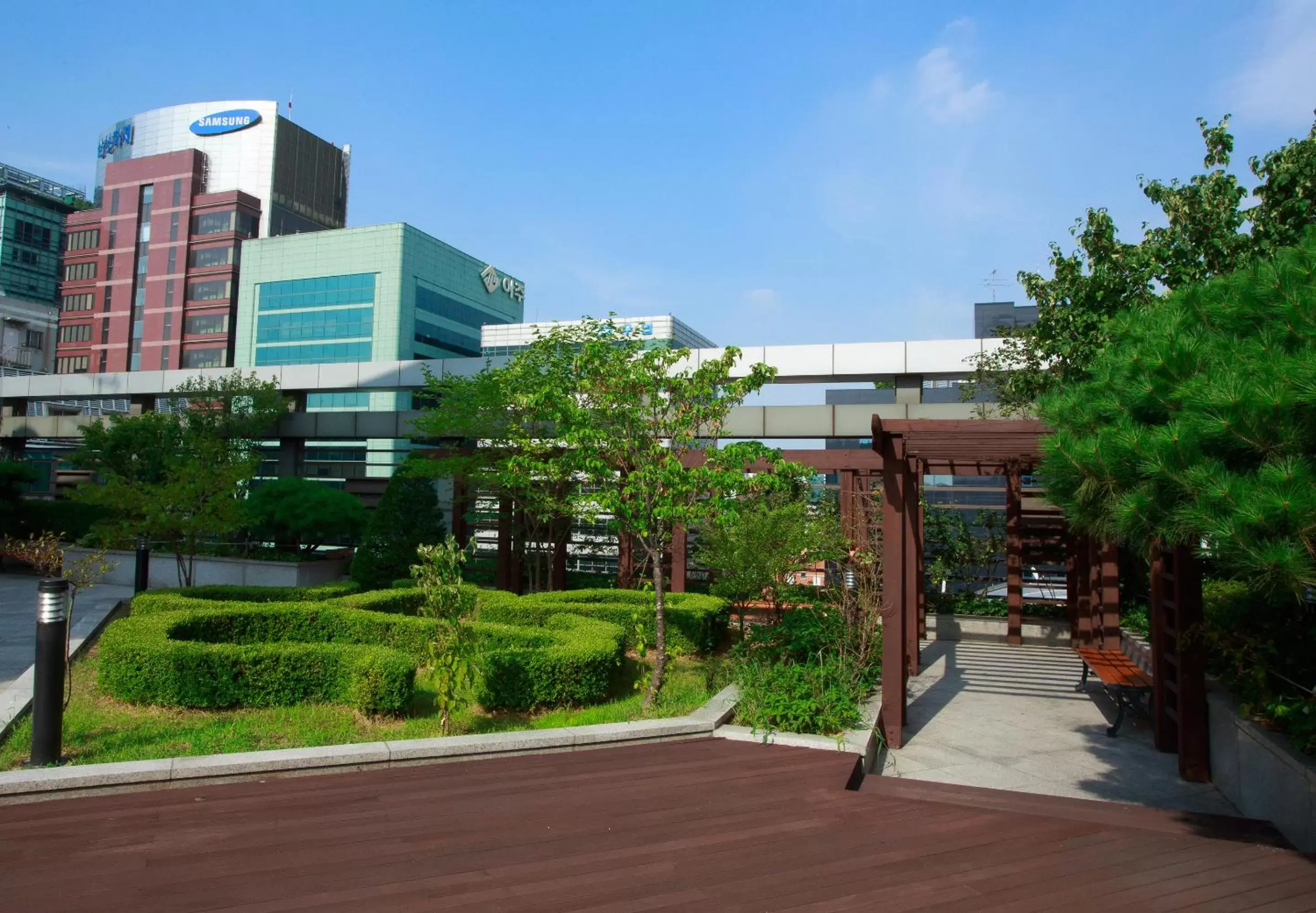 Garden, Property Building in Gangnam Artnouveau City