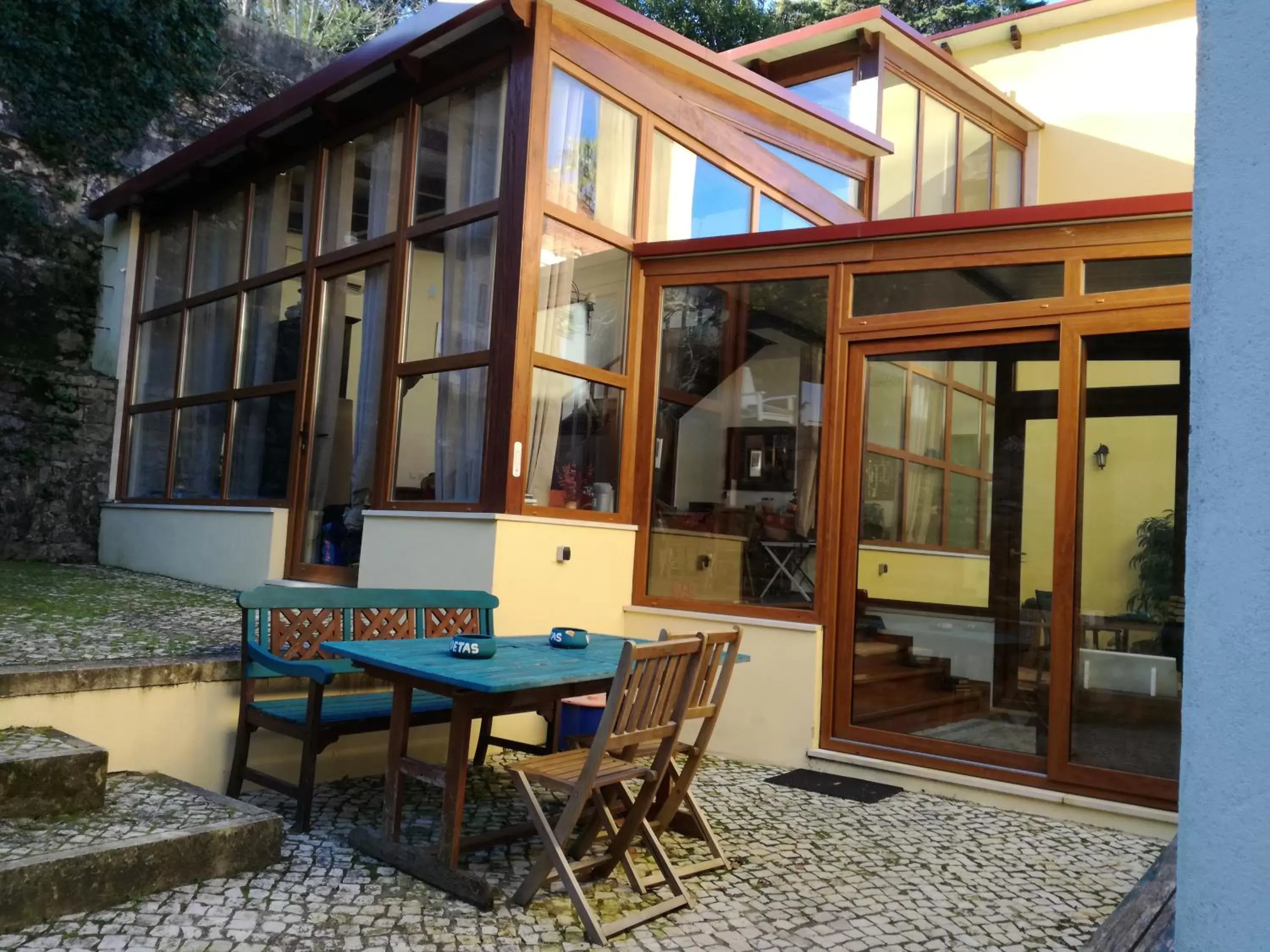 Lounge or bar in Guest House Villa dos Poetas