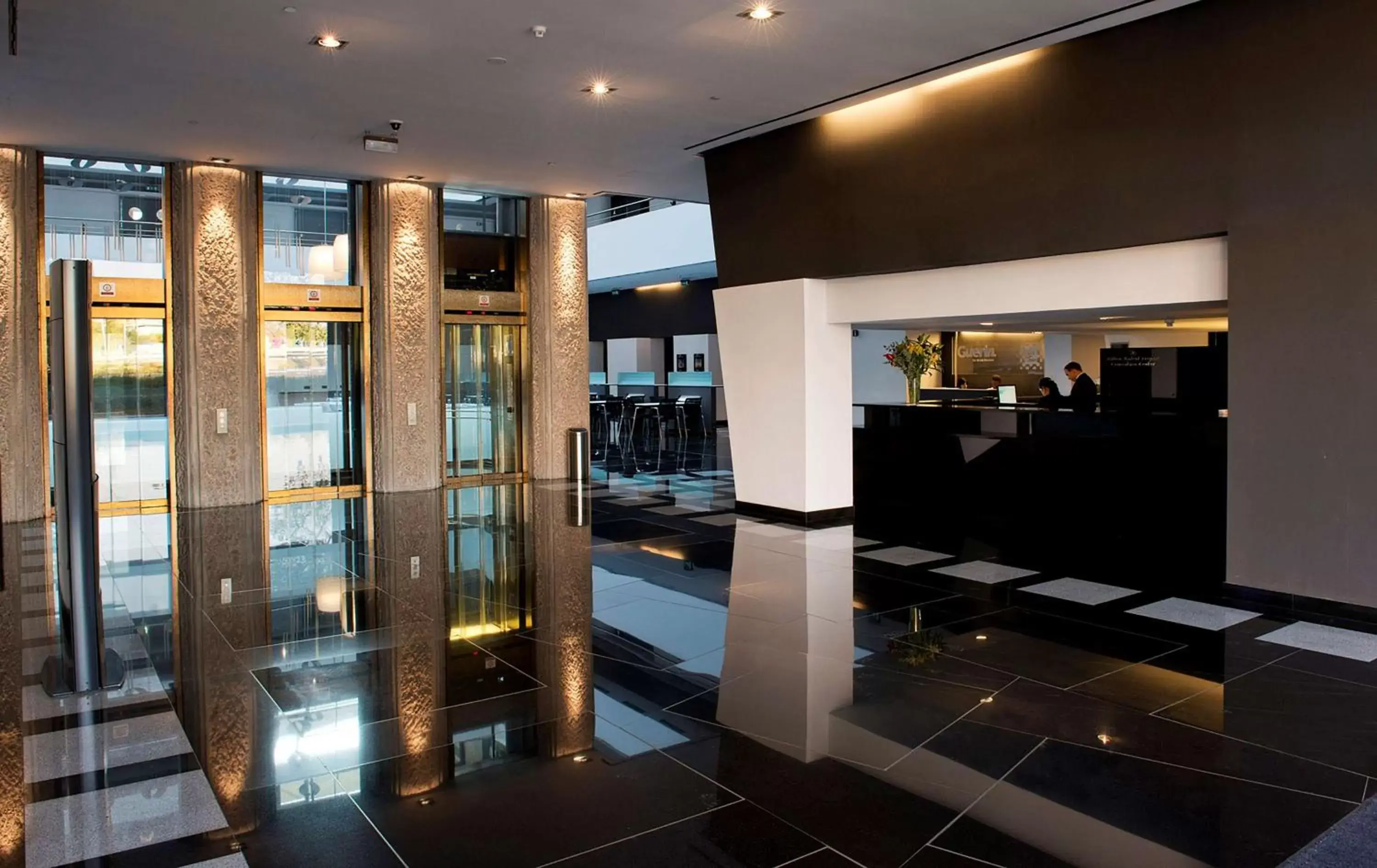 Lobby or reception, Lobby/Reception in Hilton Madrid Airport