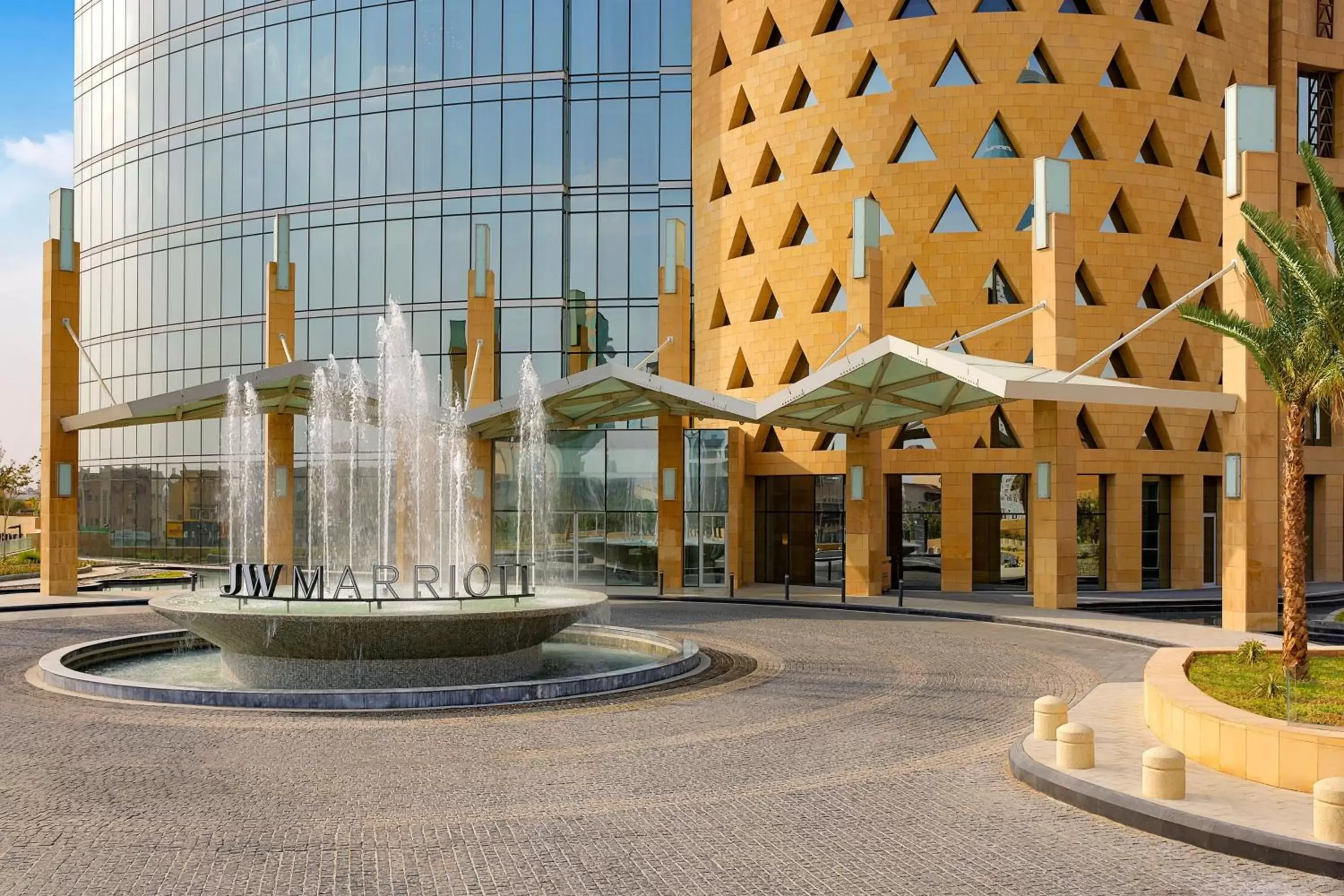 Property building in JW Marriott Hotel Riyadh