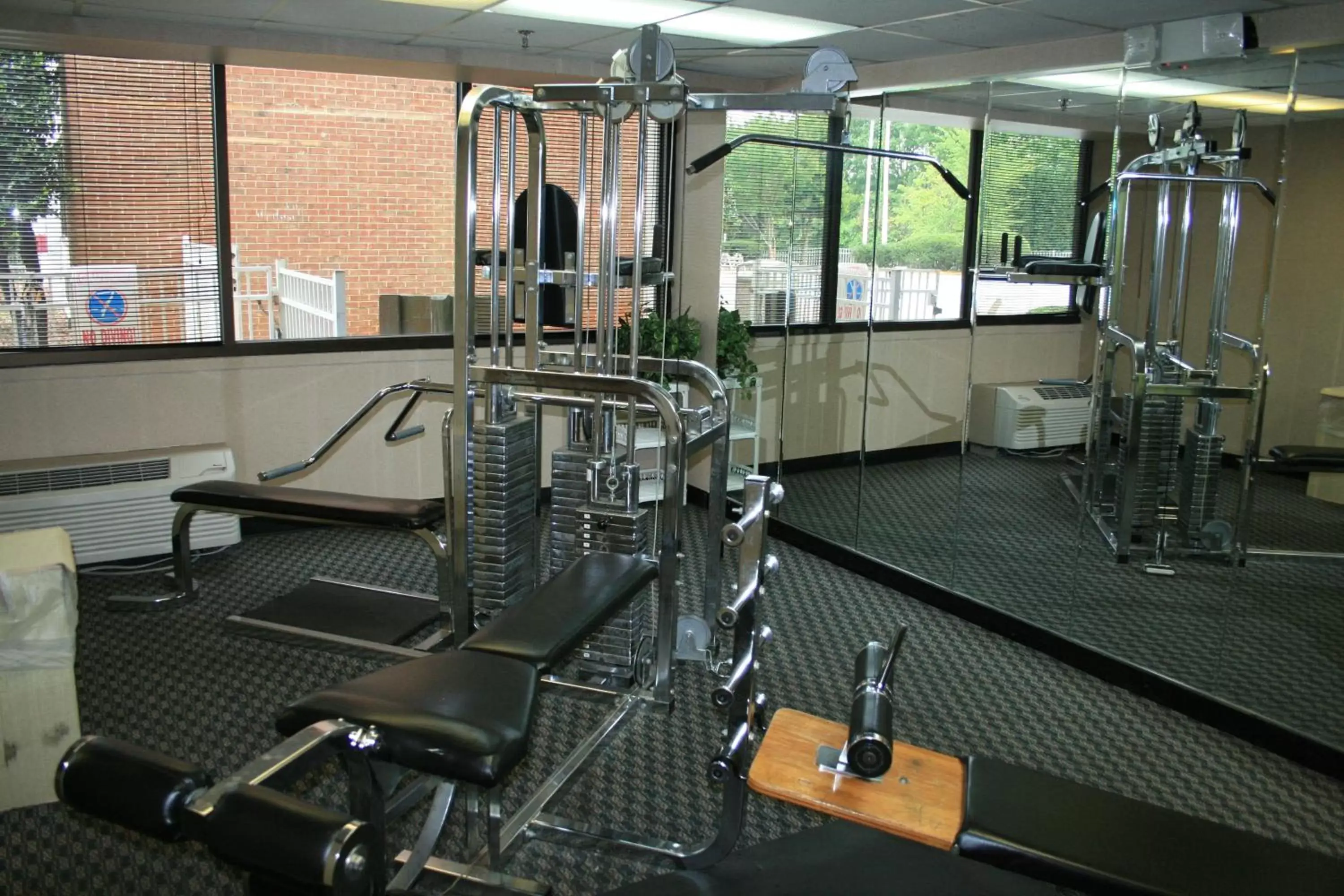 Fitness centre/facilities in Ramada Plaza by Wyndham Charlotte South End Airport Fitness centre/facilities in Ramada Plaza by Wyndham Charlotte South End Airport