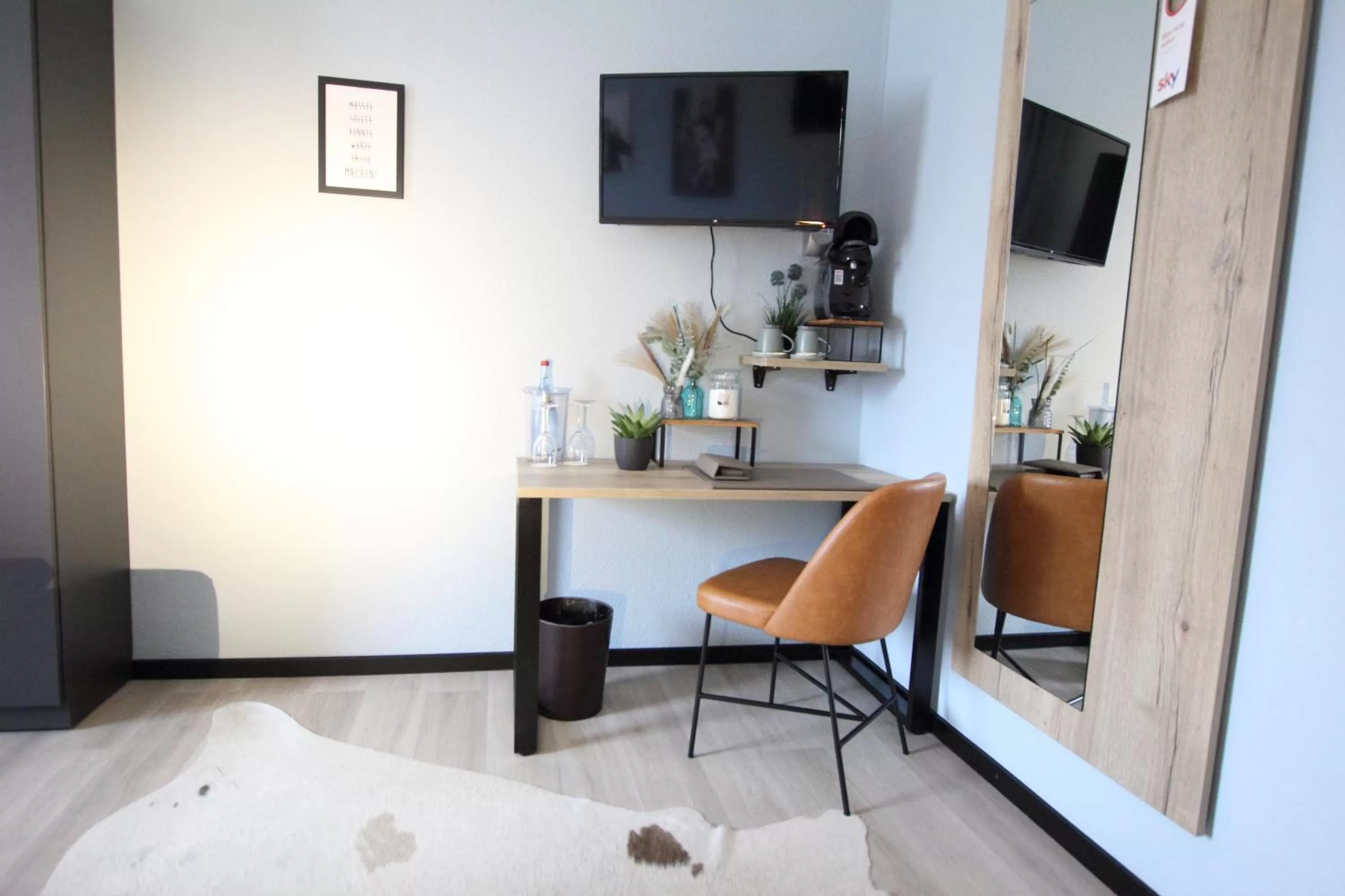 TV and multimedia in zeitlos Hotel und Restaurant am Fuchsbach