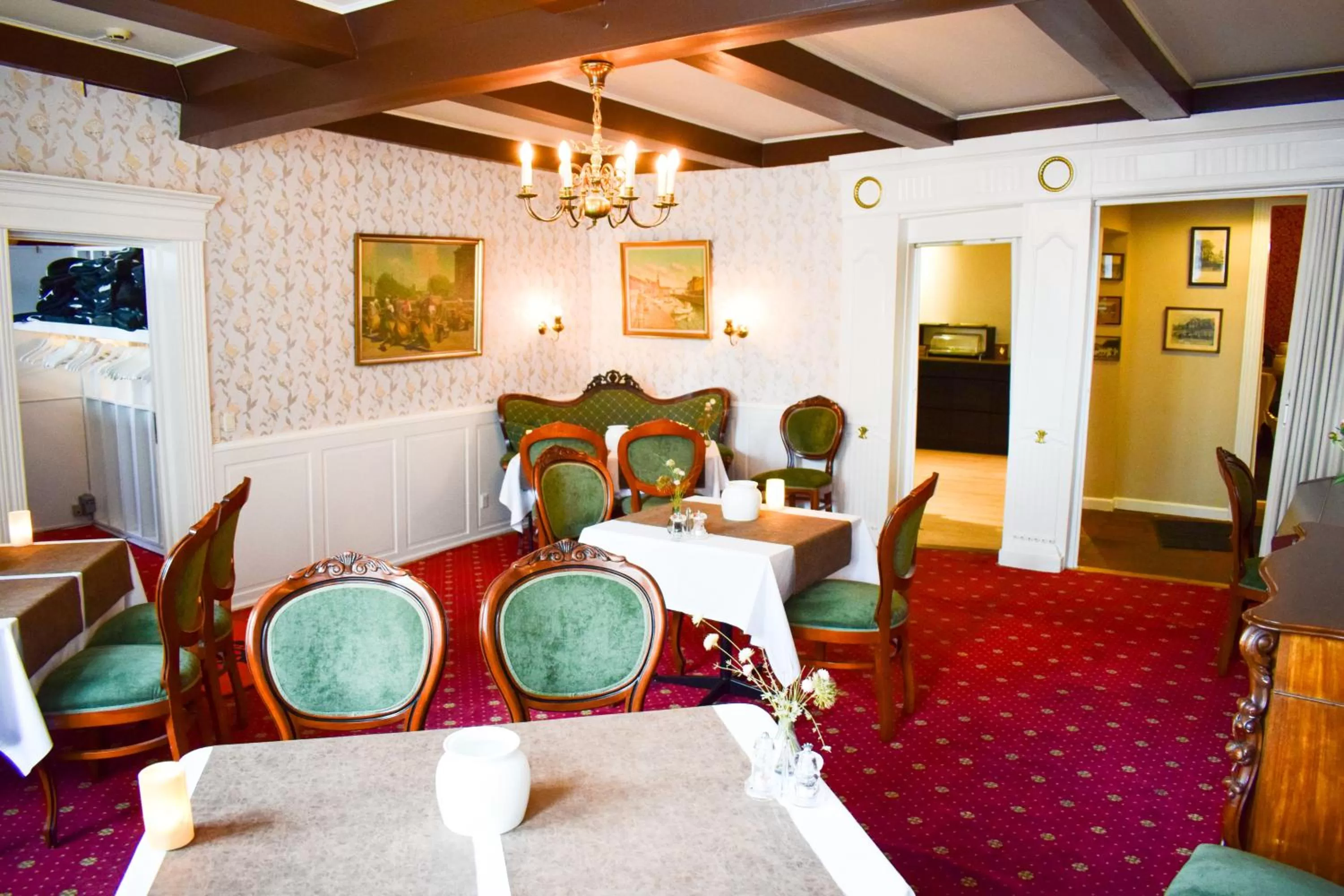 Seating area in Hotel Dagmar