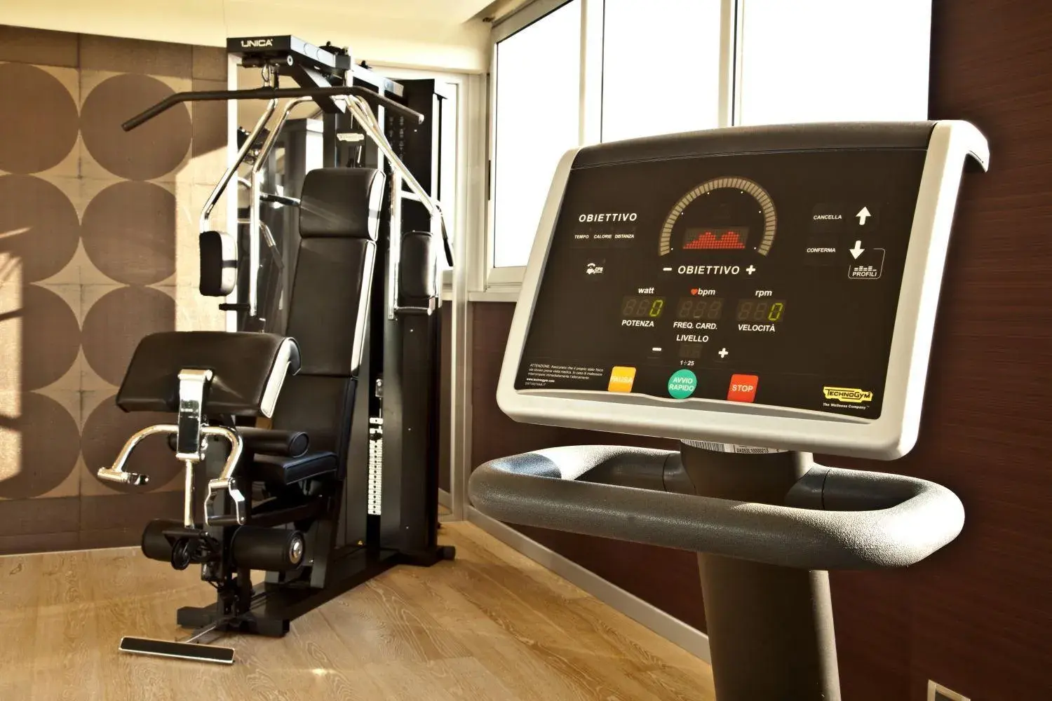Fitness centre/facilities in Enea Hotel Pomezia Fitness centre/facilities in Enea Hotel Pomezia