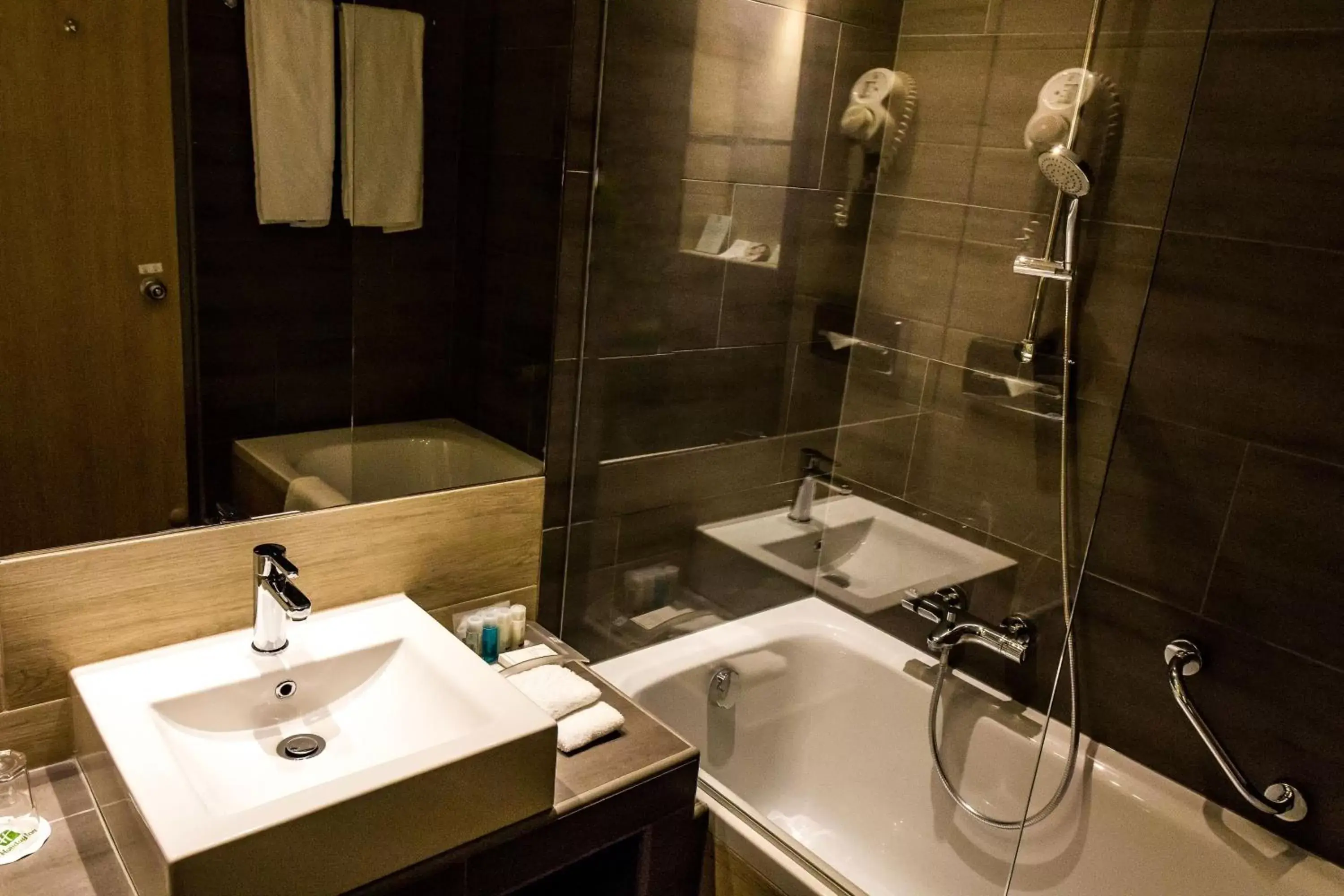 Bathroom in Holiday Inn Budapest-Budaörs, an IHG Hotel