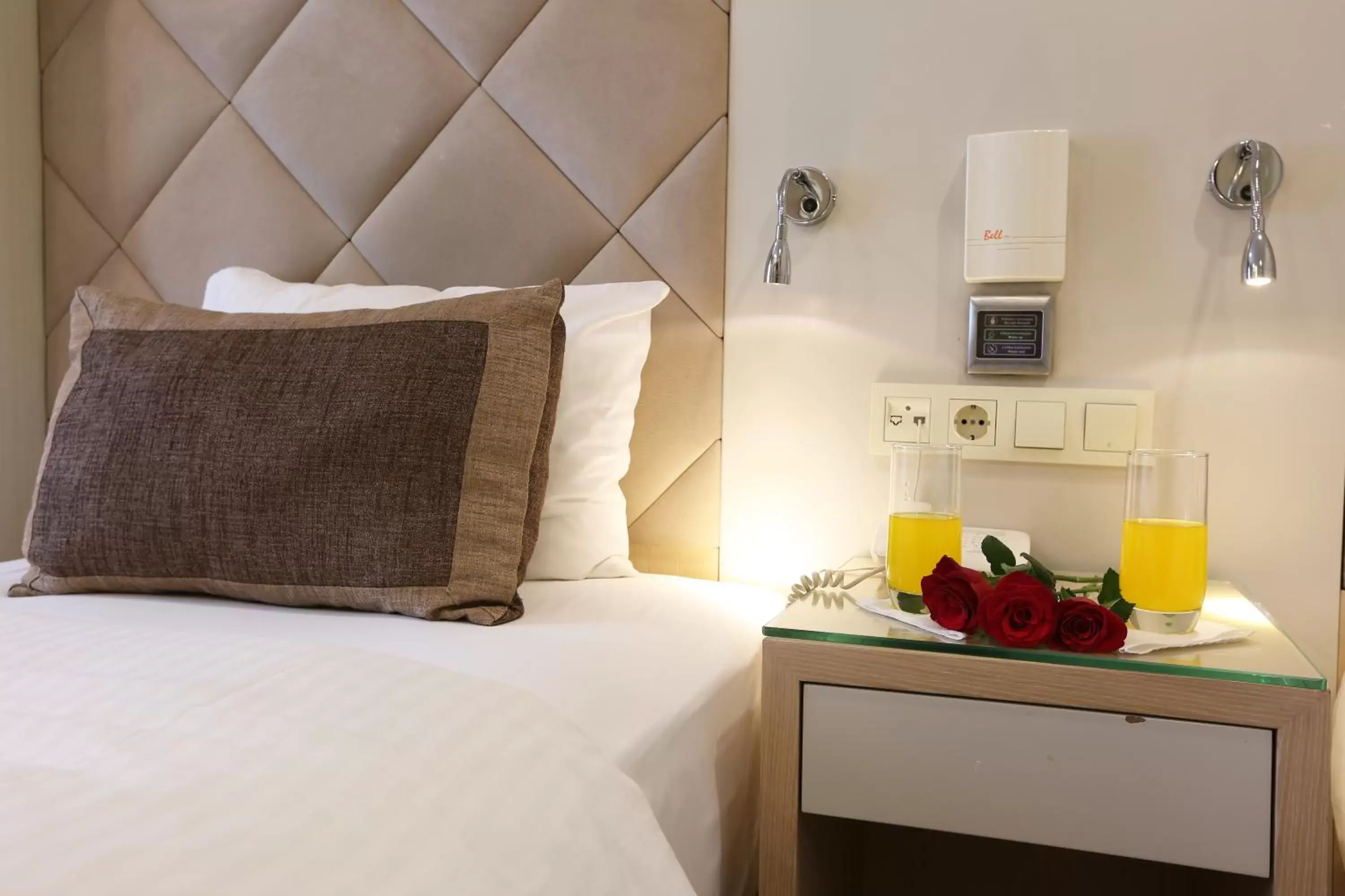 Bed in Alpinn Hotel Istanbul