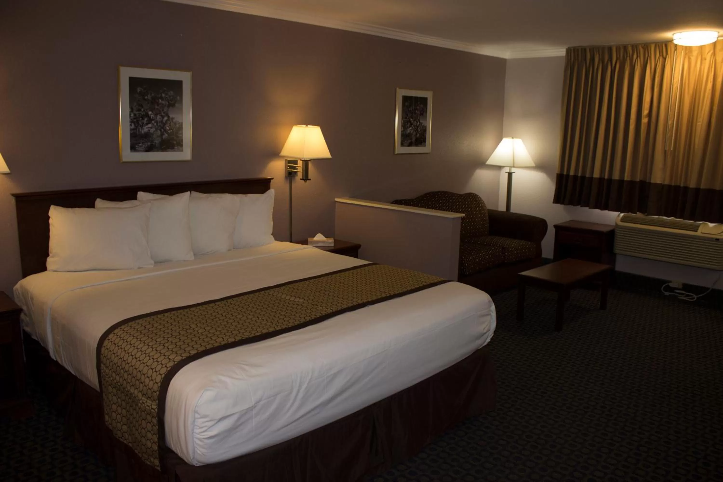 King Room with Roll-In Shower - Mobility/Hearing Accessible - Non-Smoking in Days Inn by Wyndham Indio