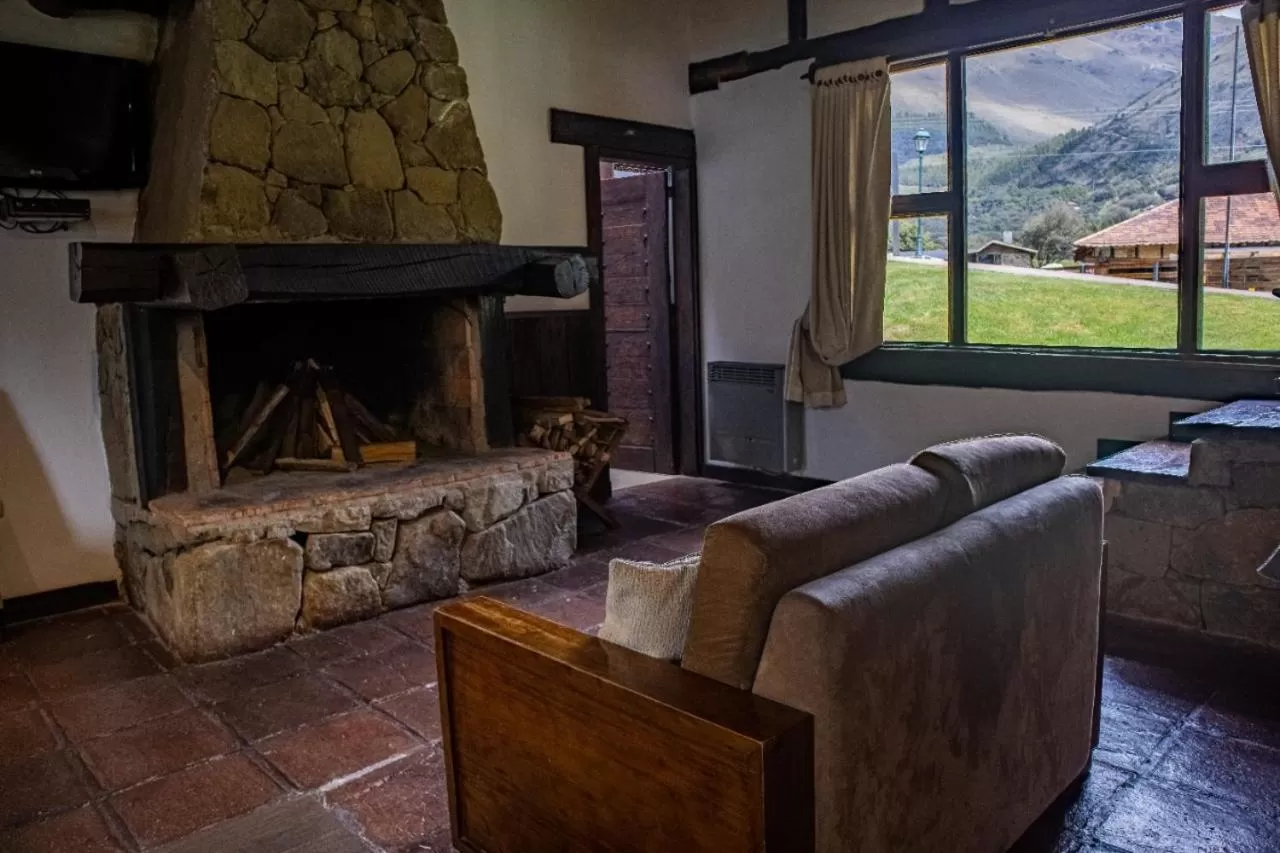 Living room in Hacienda Hostería Dos Chorreras