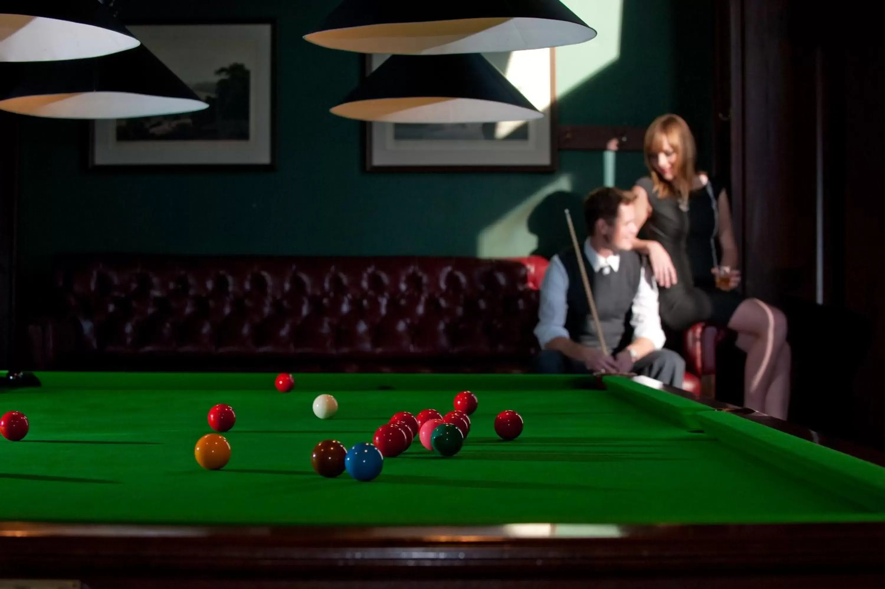 Billiard, Billiards in The Inn at the Union Club of British Columbia