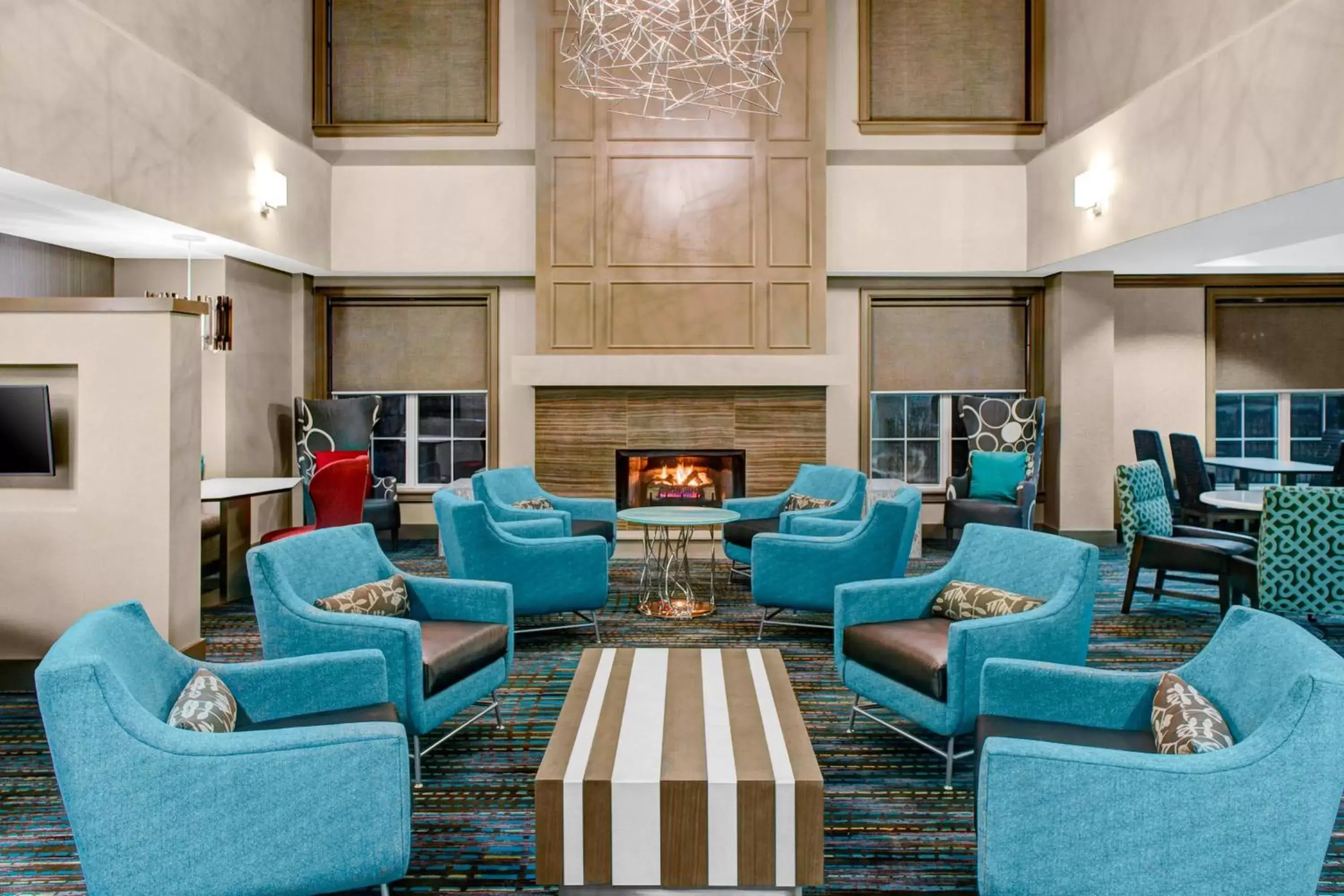Lobby or reception, Seating Area in Residence Inn by Marriott Cleveland Beachwood