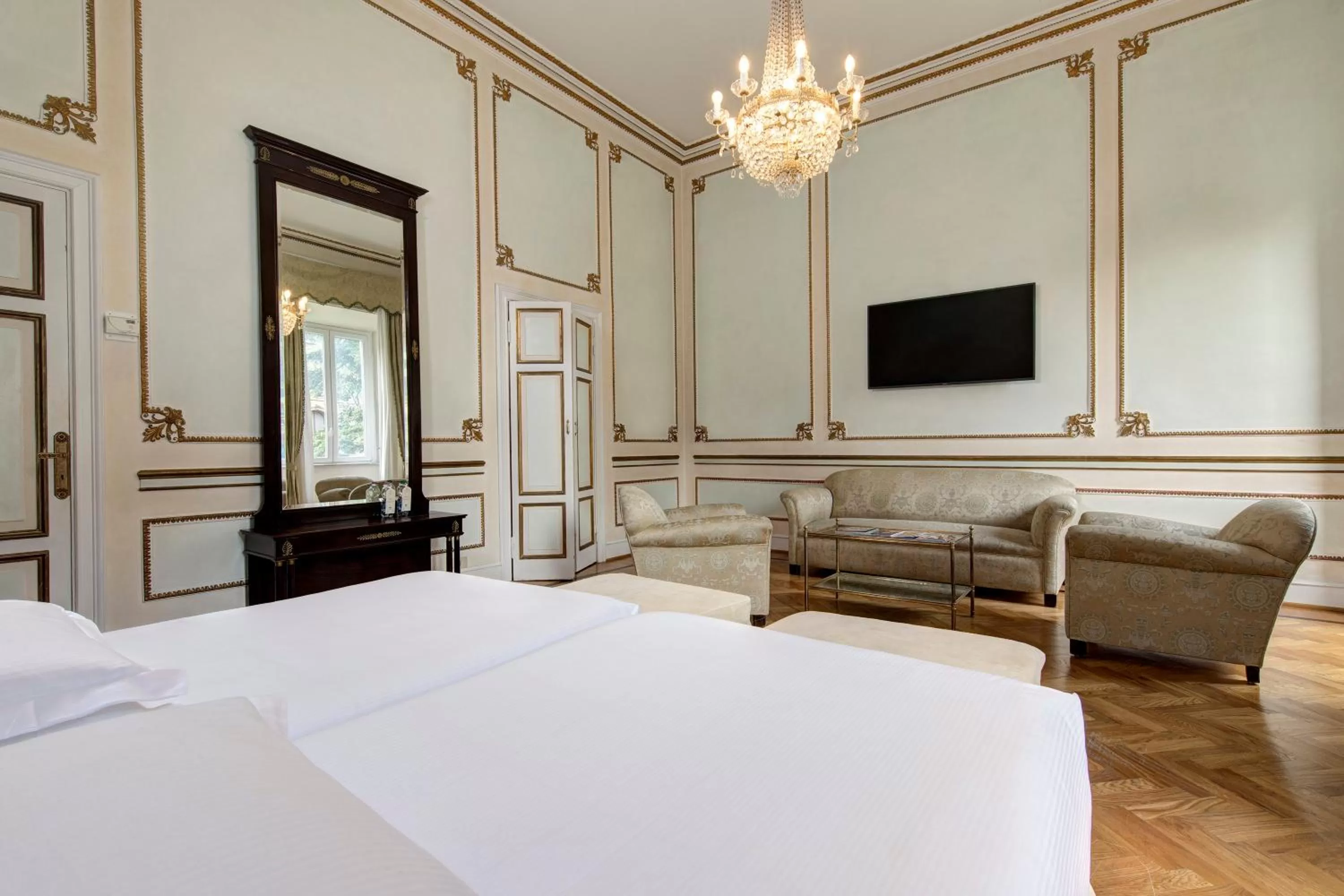 Bedroom, Bed in Hotel Quirinale