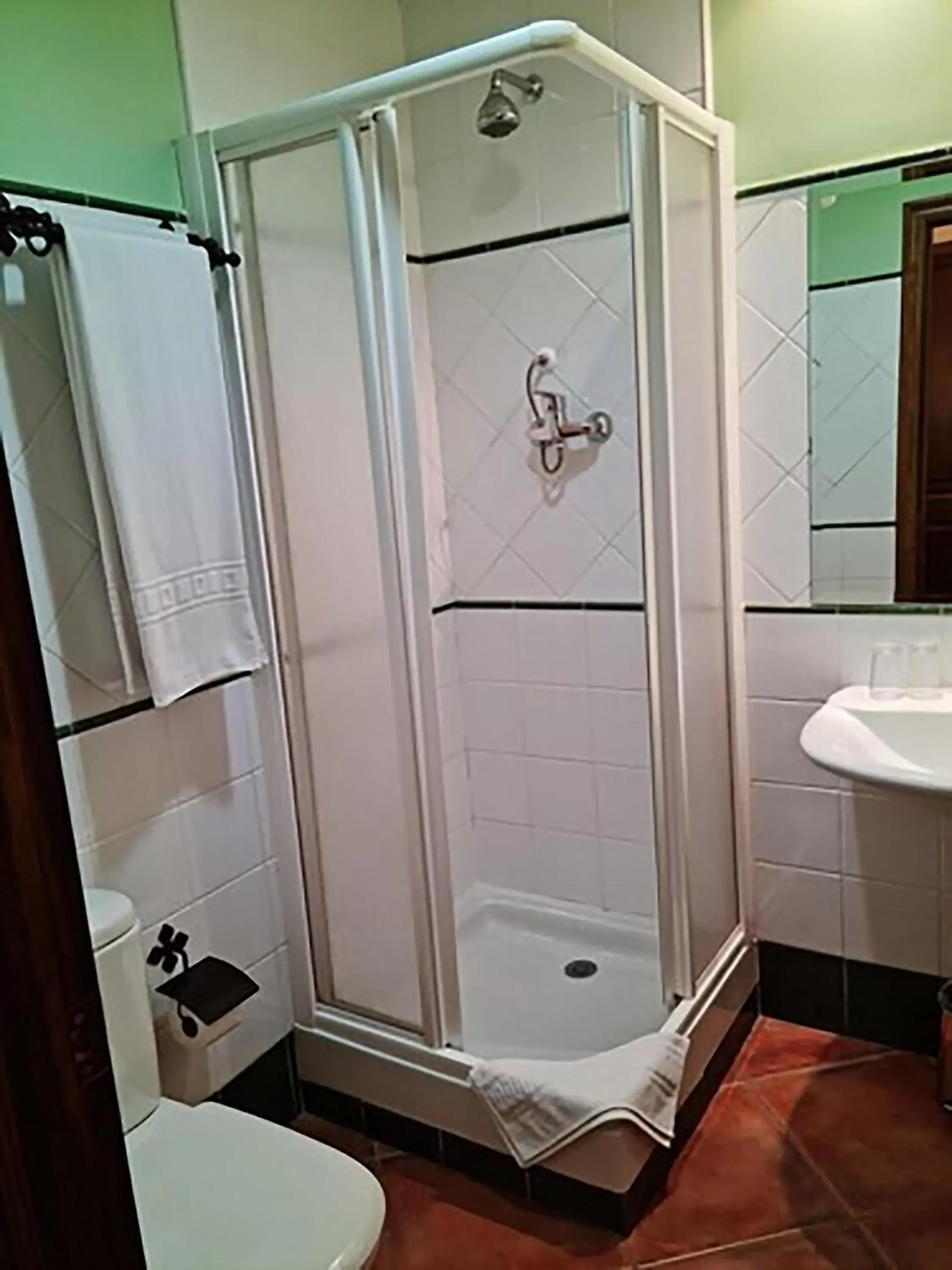 Bathroom in Hotel Plateros