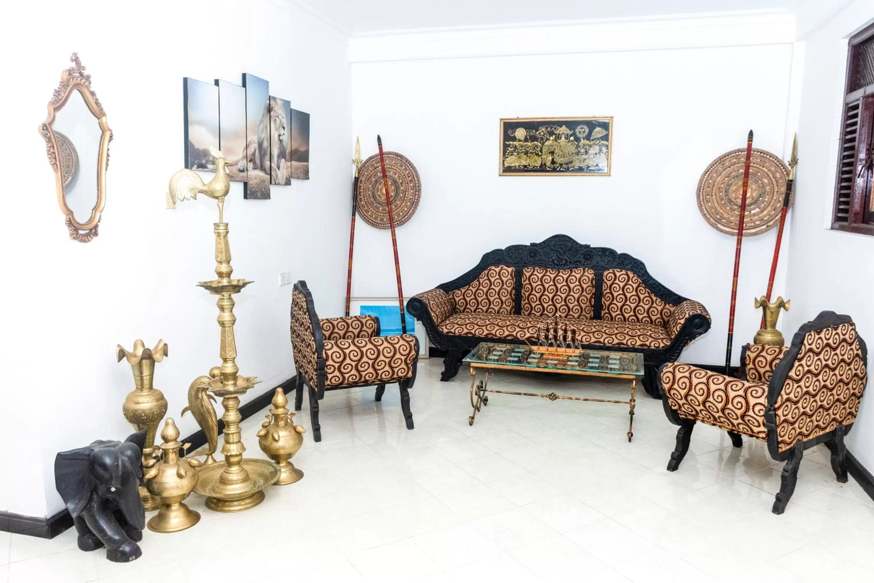 Seating area in Kandy Riverside Villa