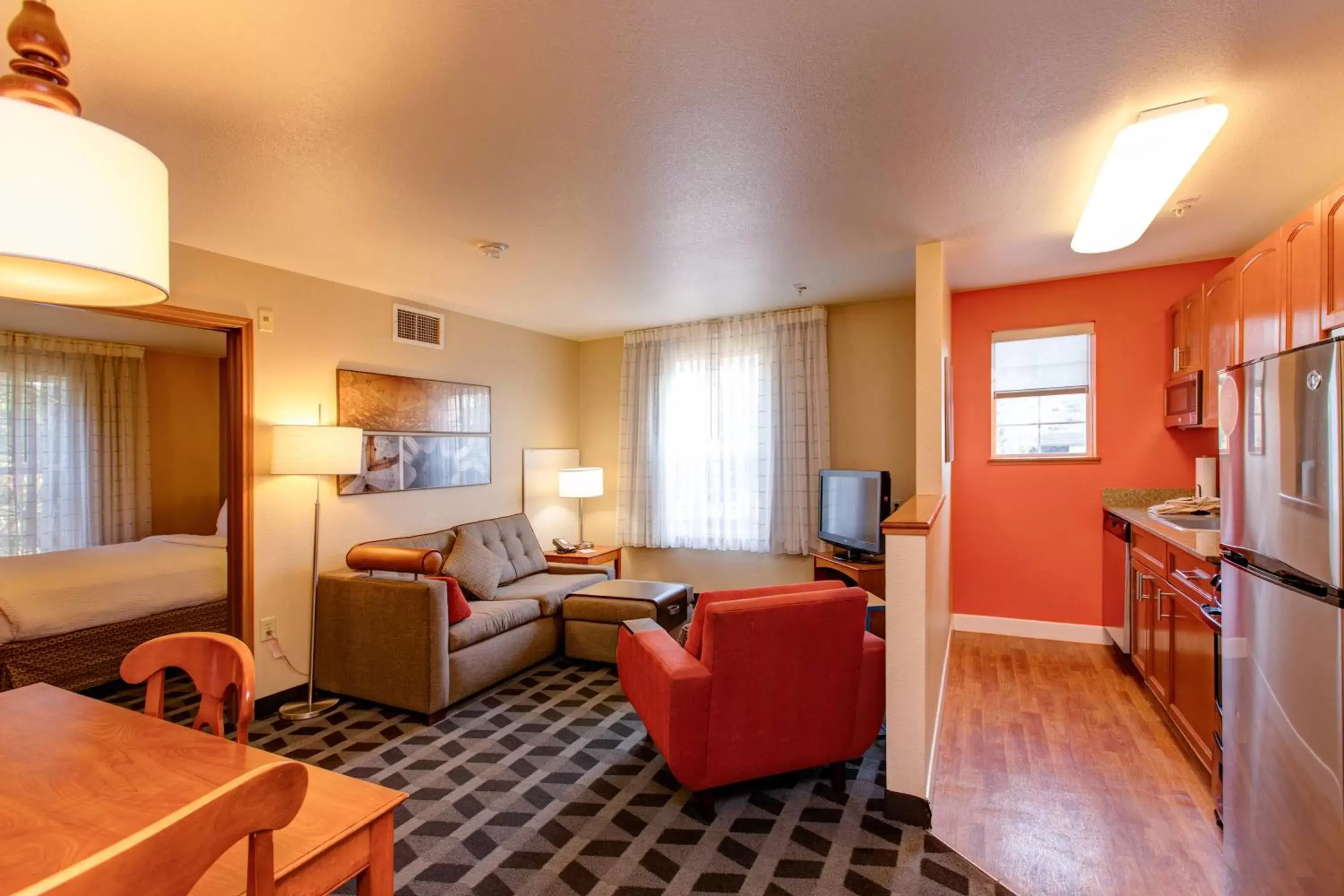 Bedroom, Seating Area in TownePlace Suites Colorado Springs