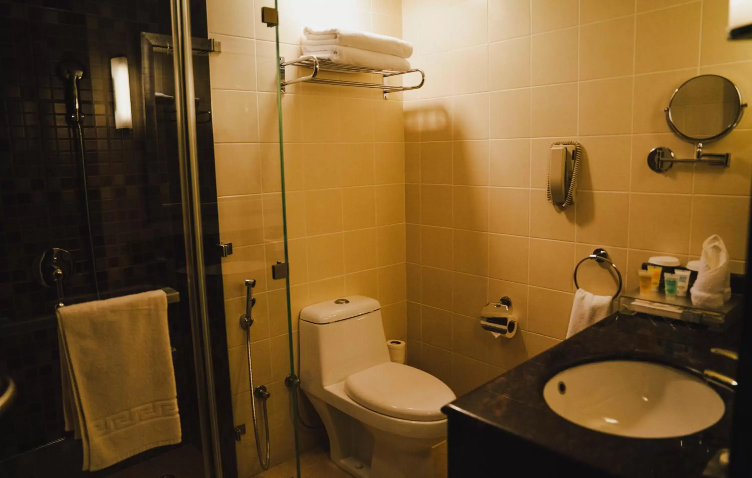 Bathroom in Best Western Premier Muscat