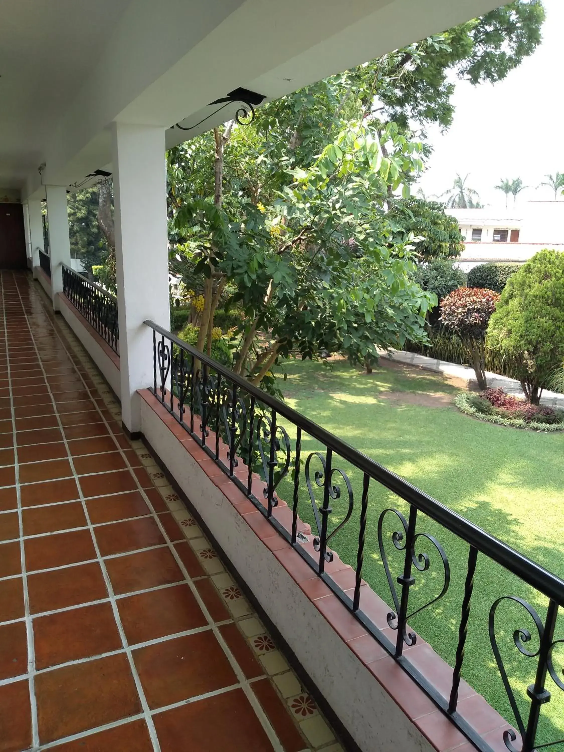 On site, Balcony/Terrace in Hotel Posada Quinta Las Flores