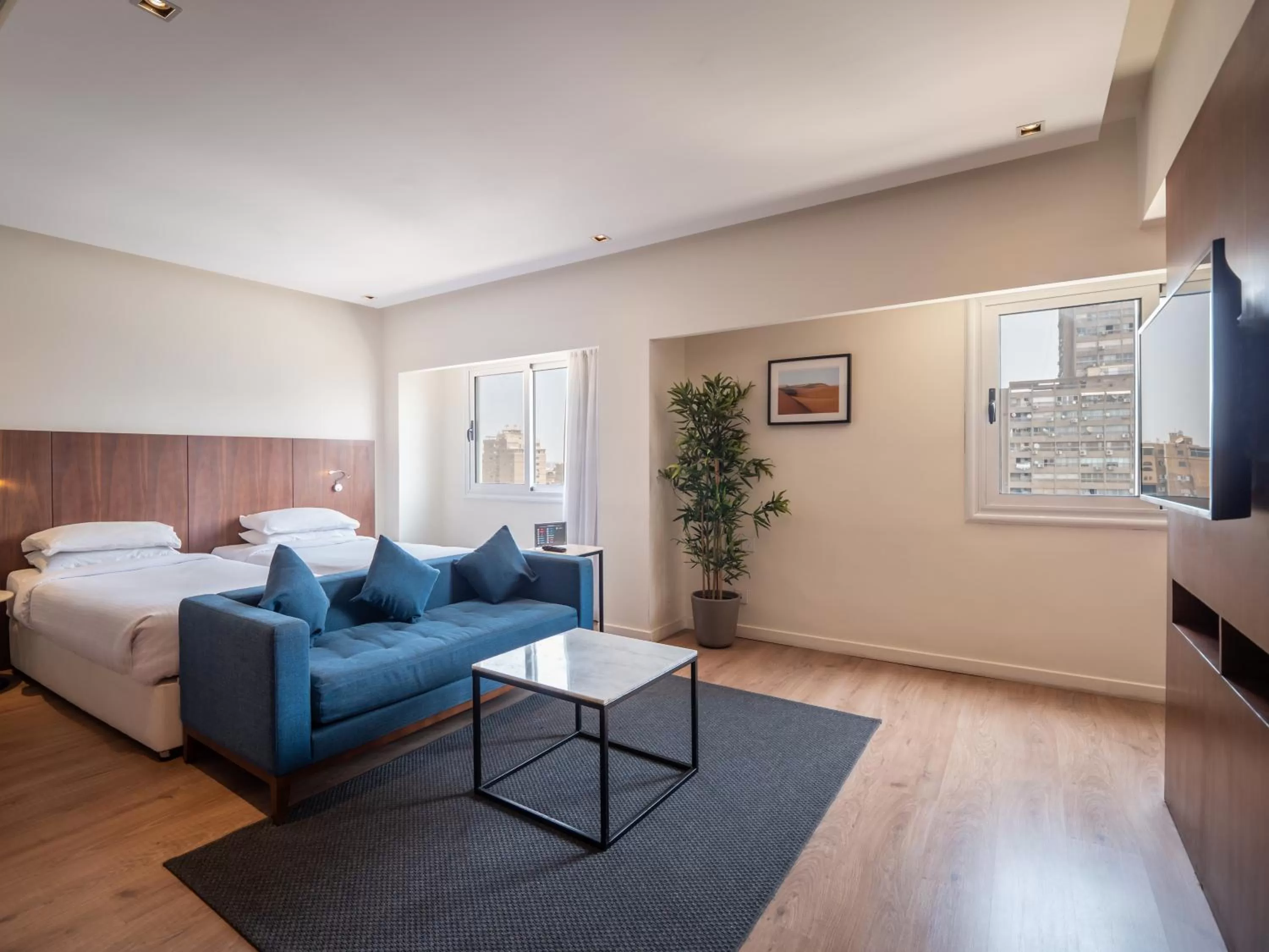 Photo of the whole room, Bed in The President Hotel Cairo