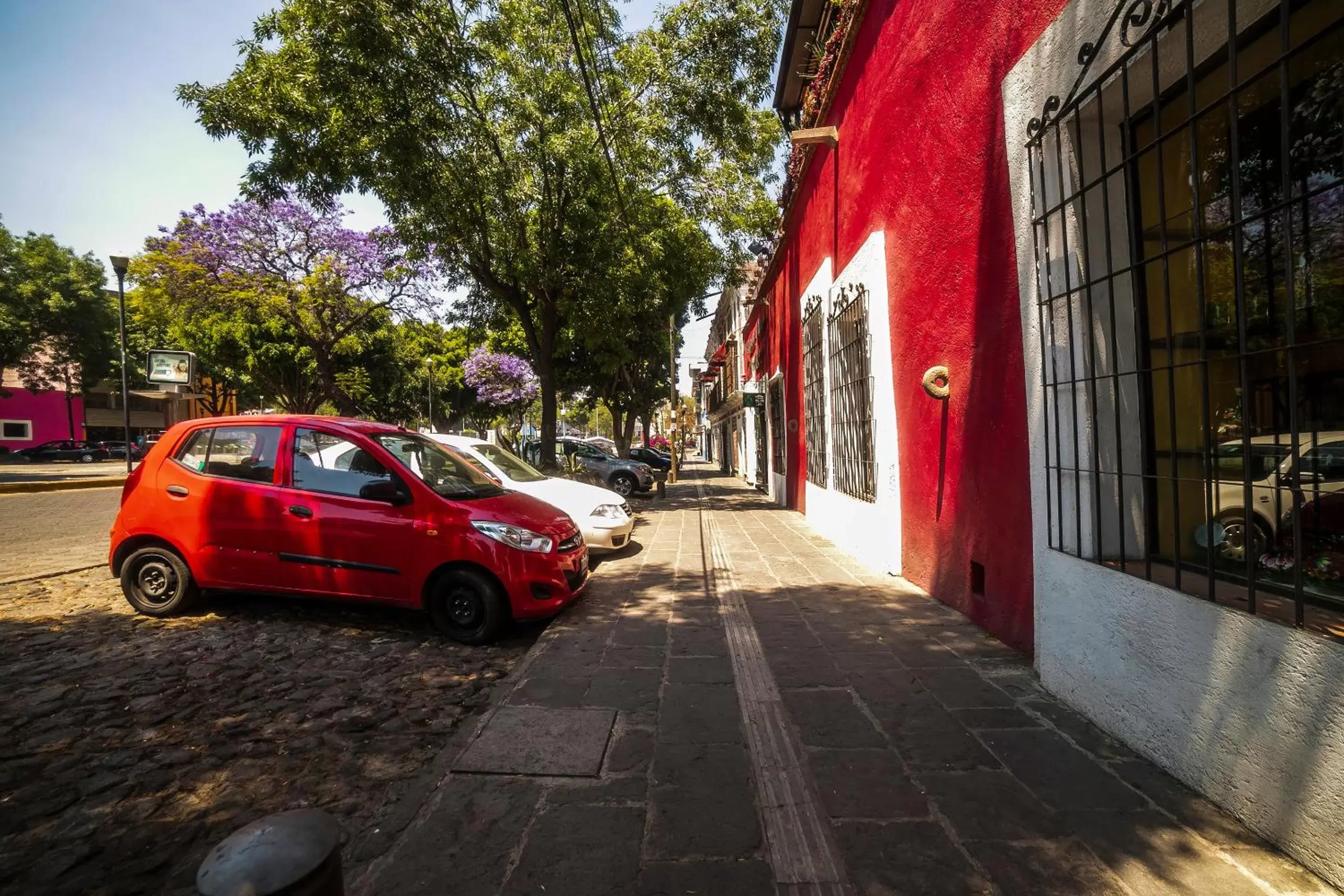 Parking in Collection O Al otro lado del rio, Puebla