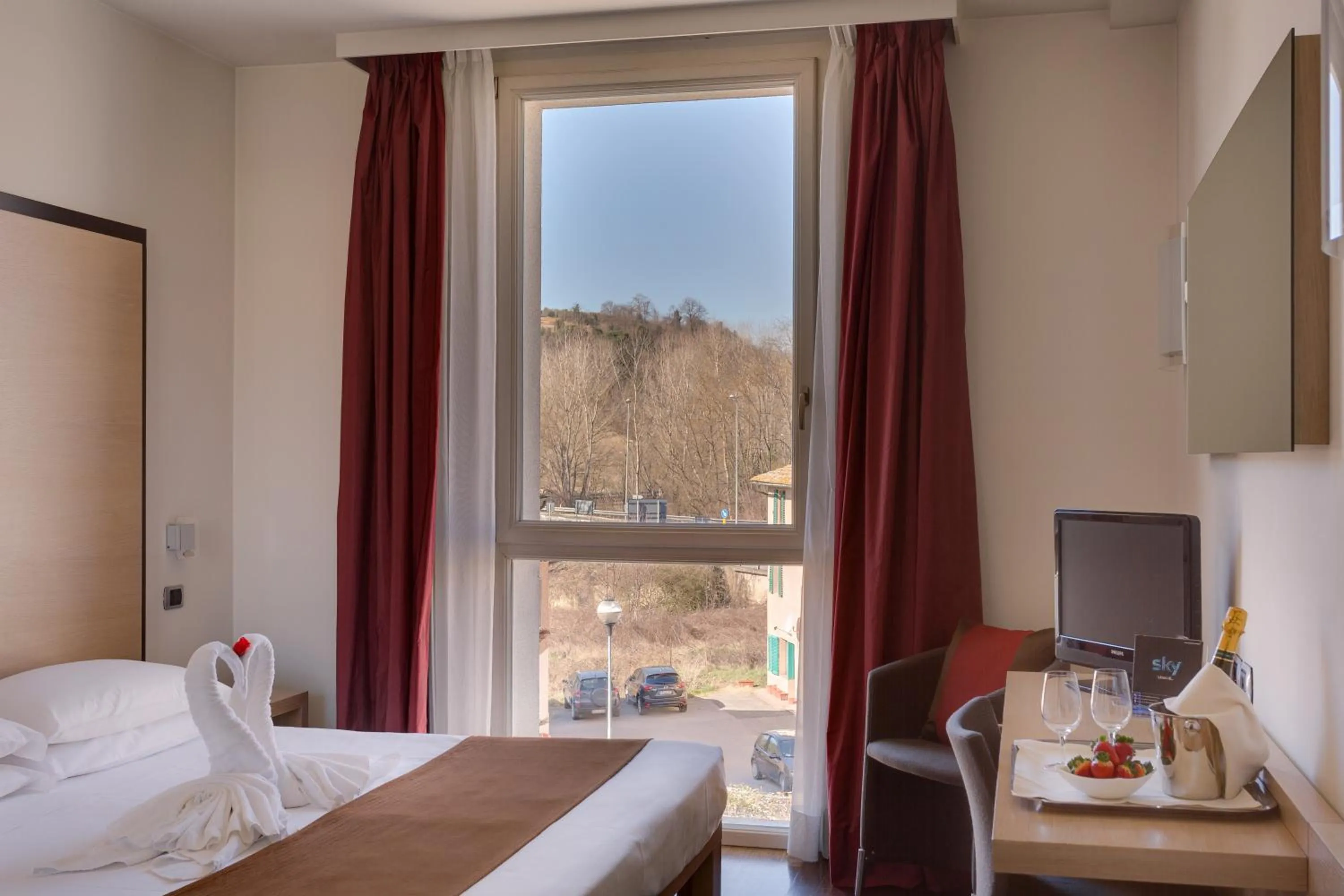 TV and multimedia, Bed in Best Western Hotel San Marco