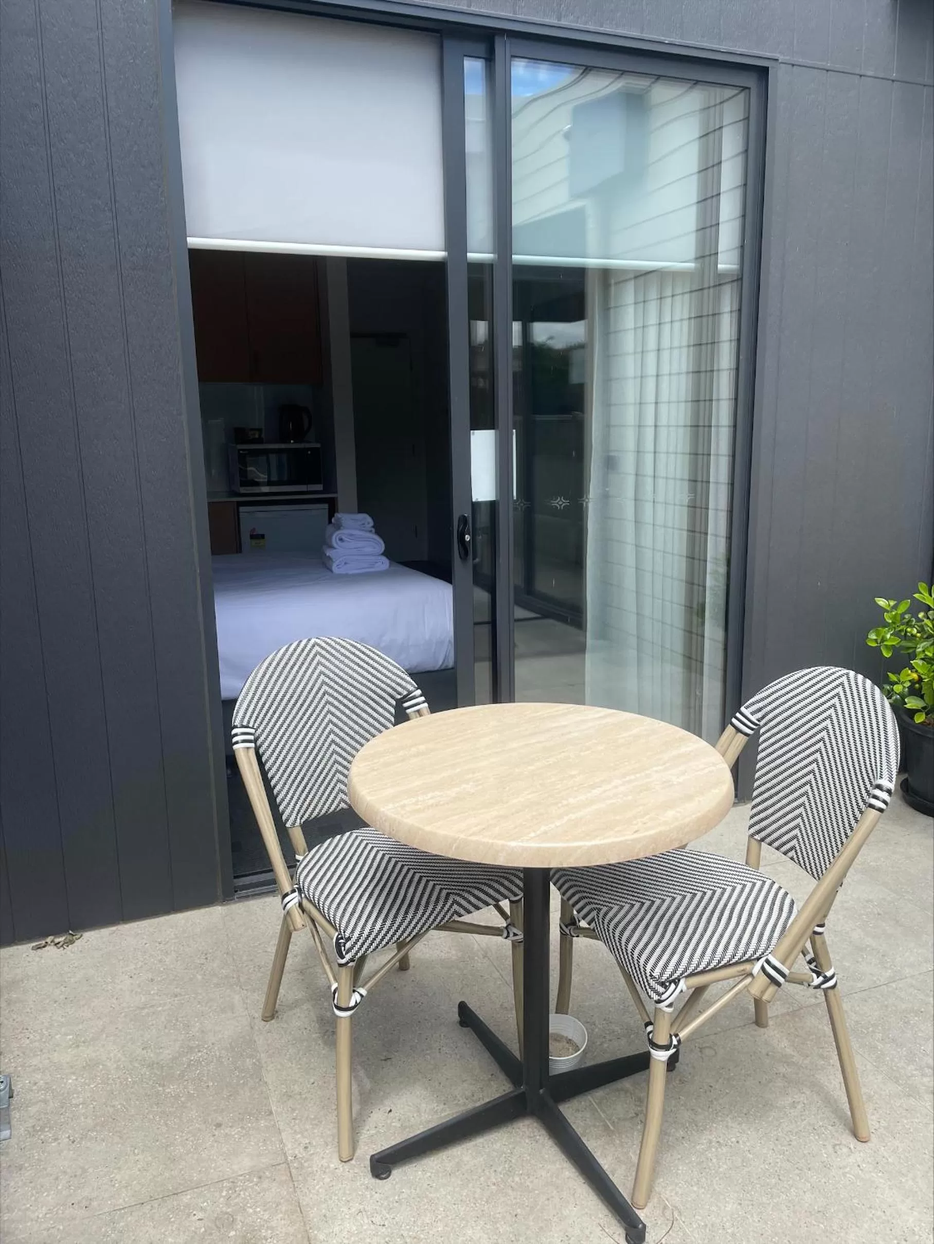 Seating Area in Whittlesea Motel