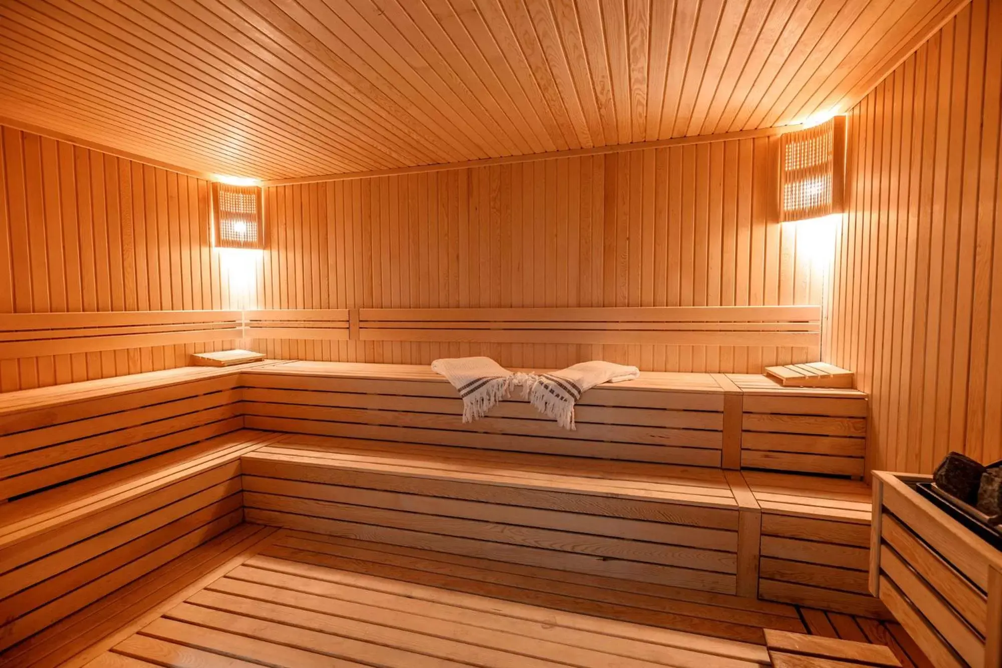 Sauna in Seven Hills Palace & Spa