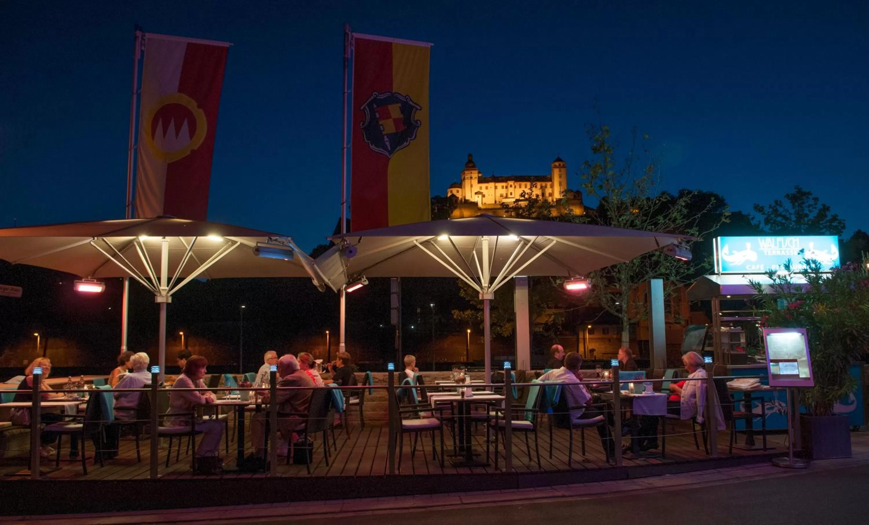 Balcony/Terrace in Hotel & Restaurant Walfisch