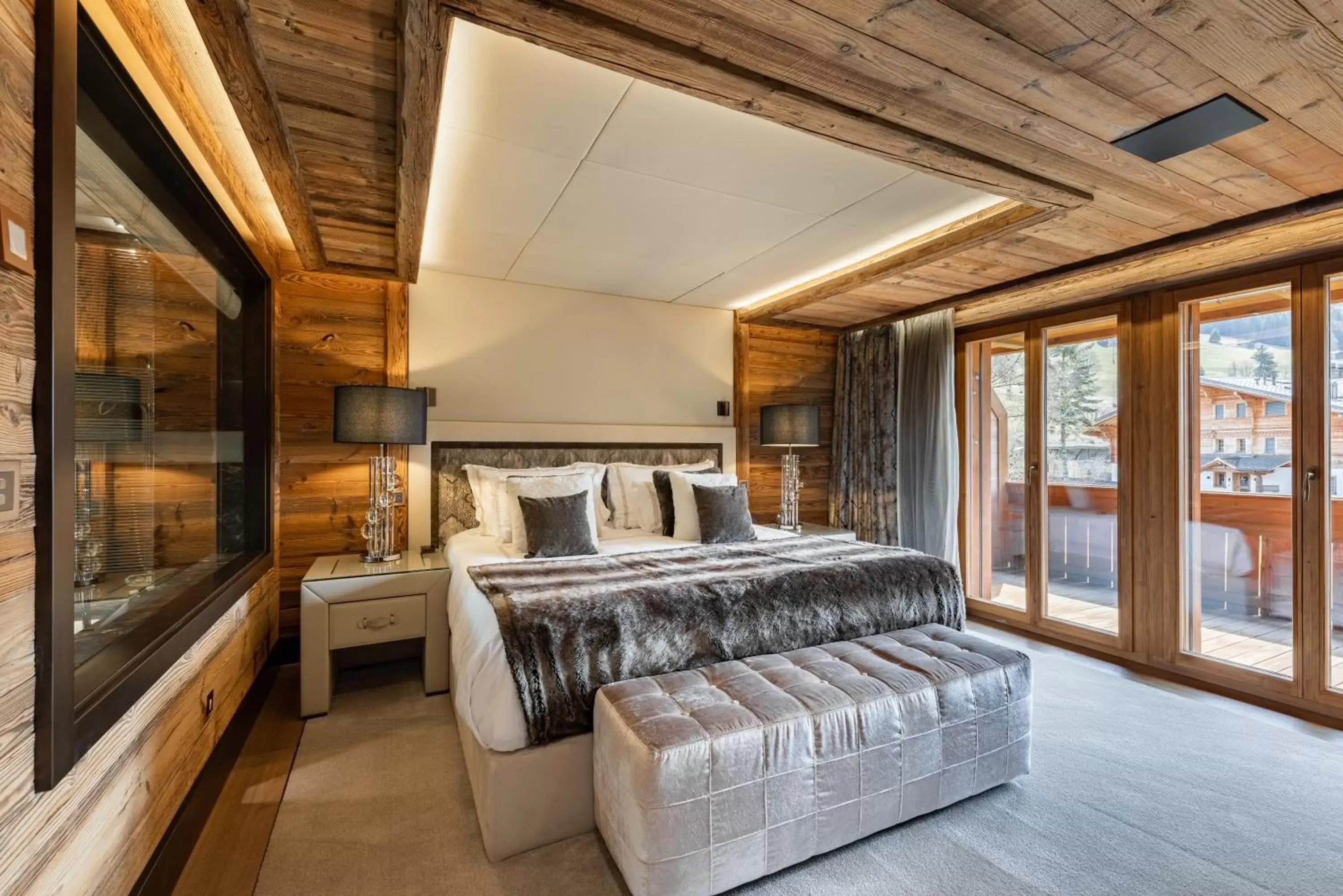 Bedroom in Ultima Gstaad