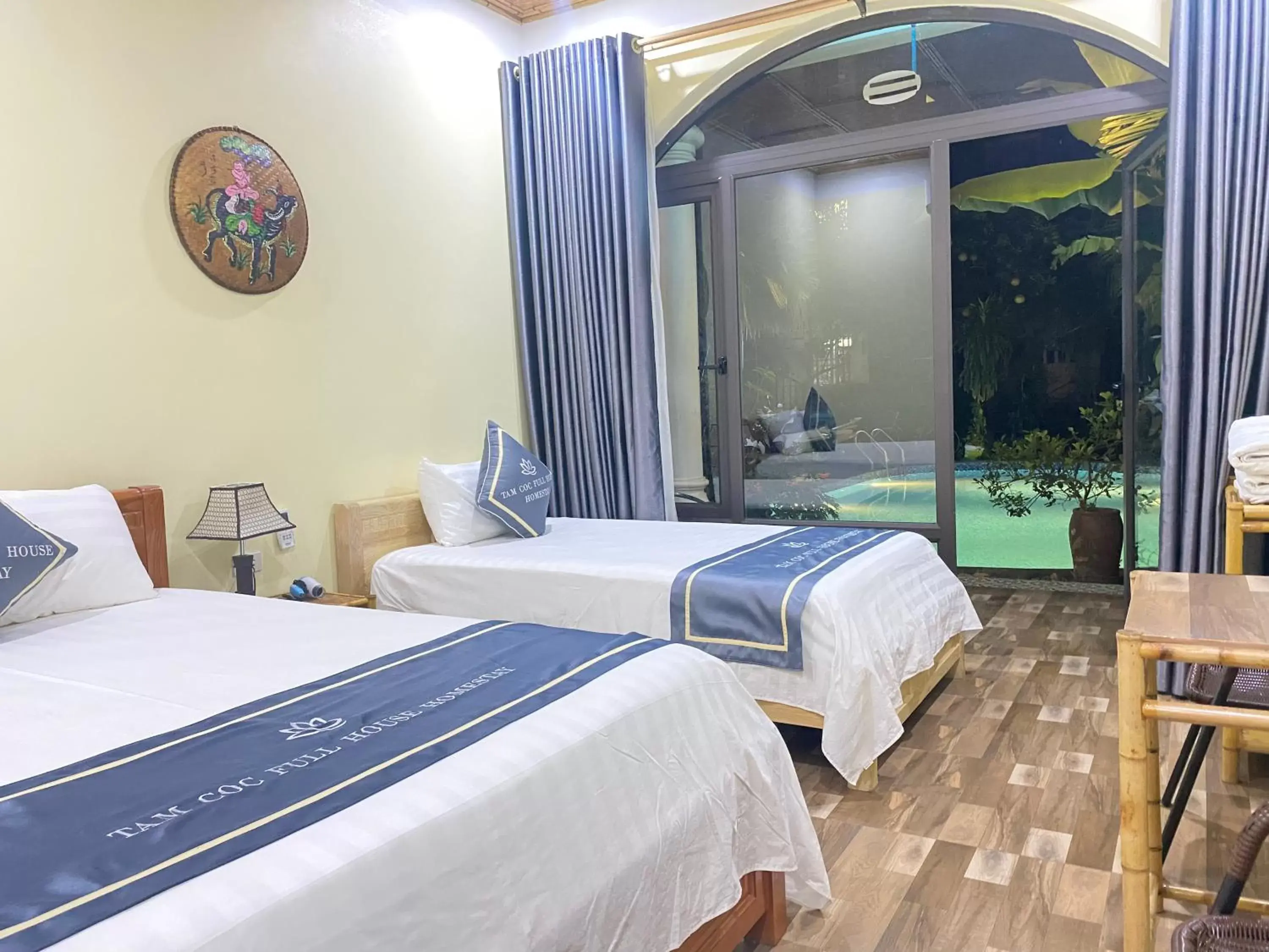 Bed in Tam Coc Full House Homestay Bed in Tam Coc Full House Homestay