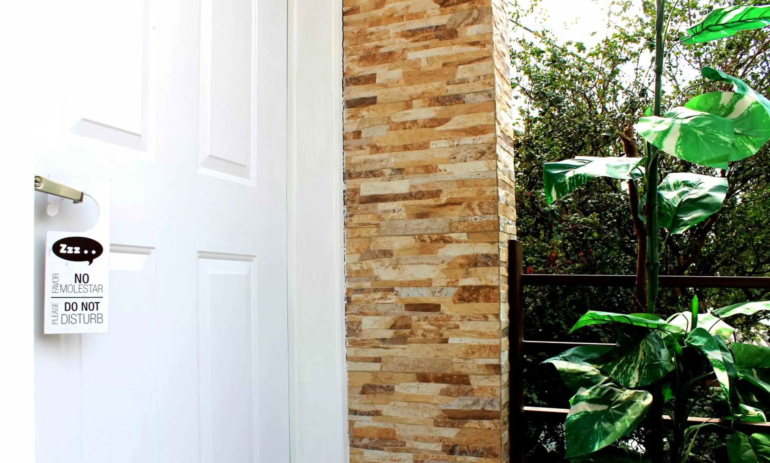 Decorative detail in Las Magnolias Hotel Boutique