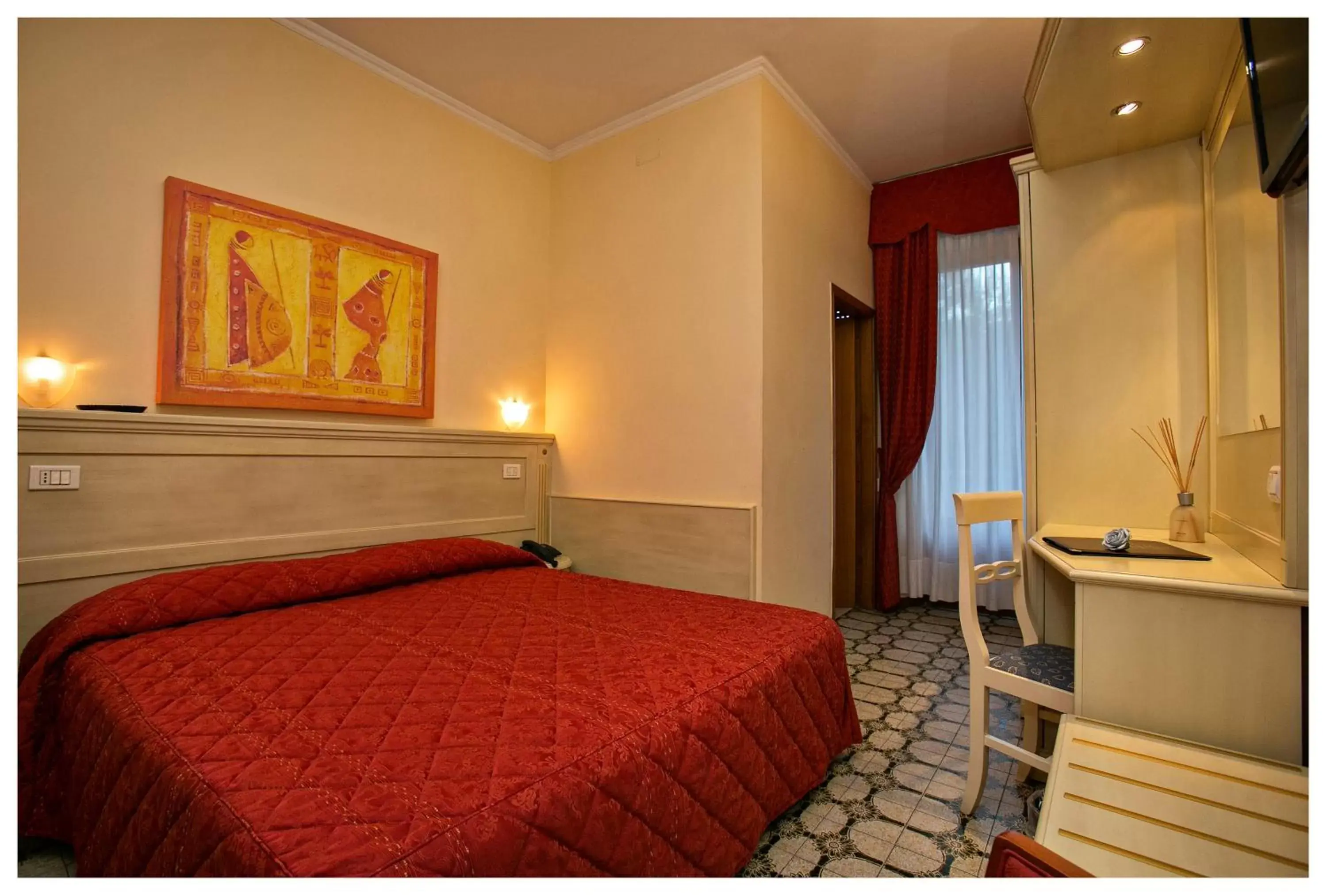 Bed in Hotel lo Squalo