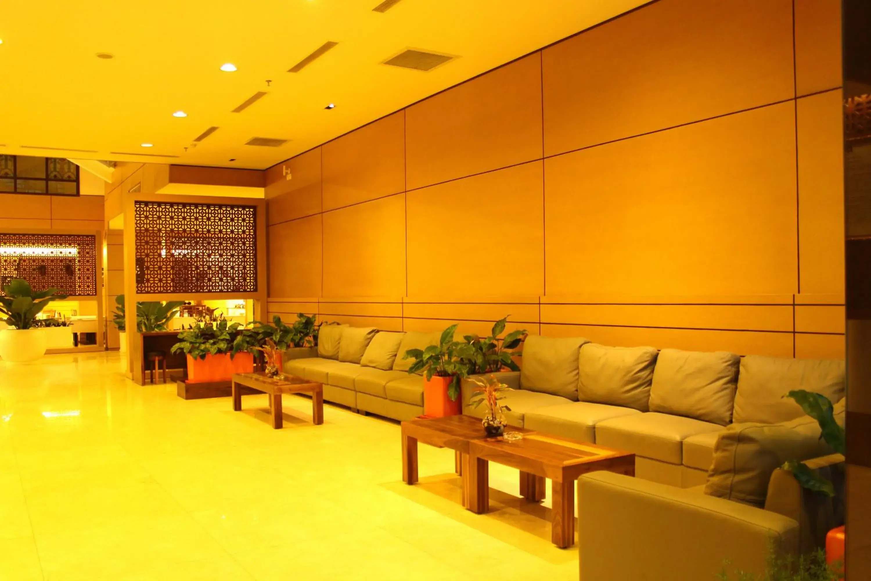 Lobby or reception in Nhi Phi Hotel