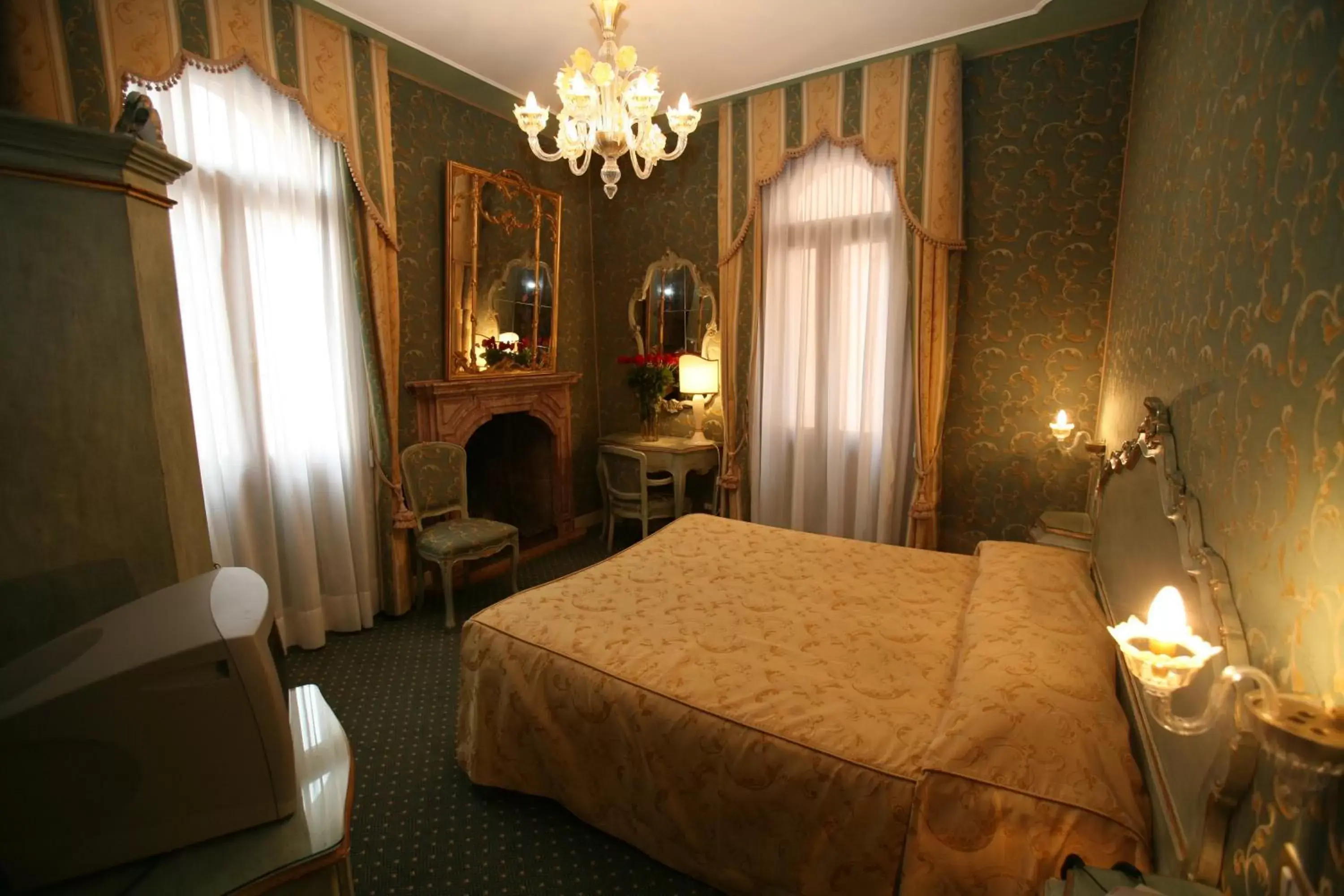 Bed in Locanda Ca' del Brocchi