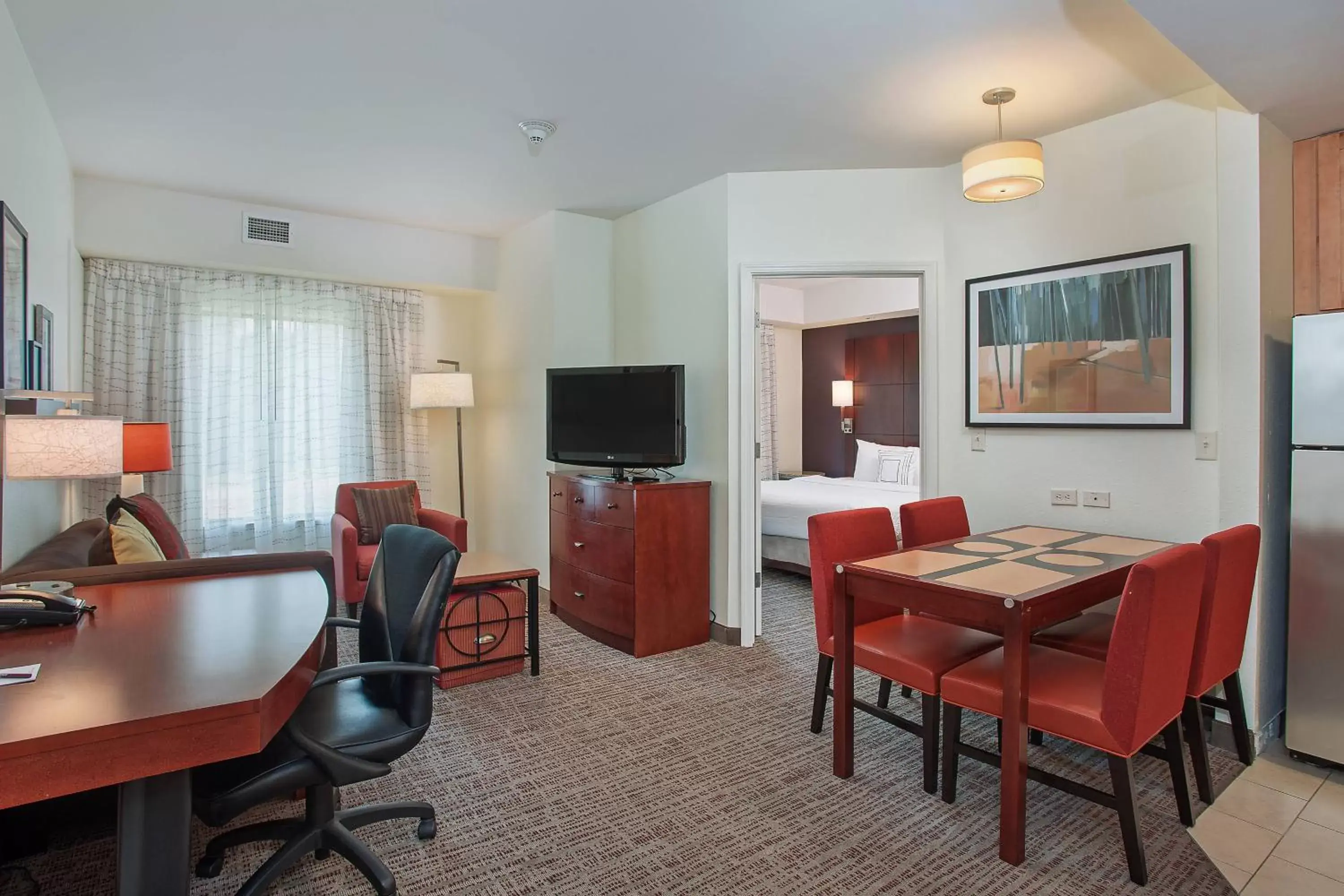 Bedroom, Dining Area in Residence Inn Jackson