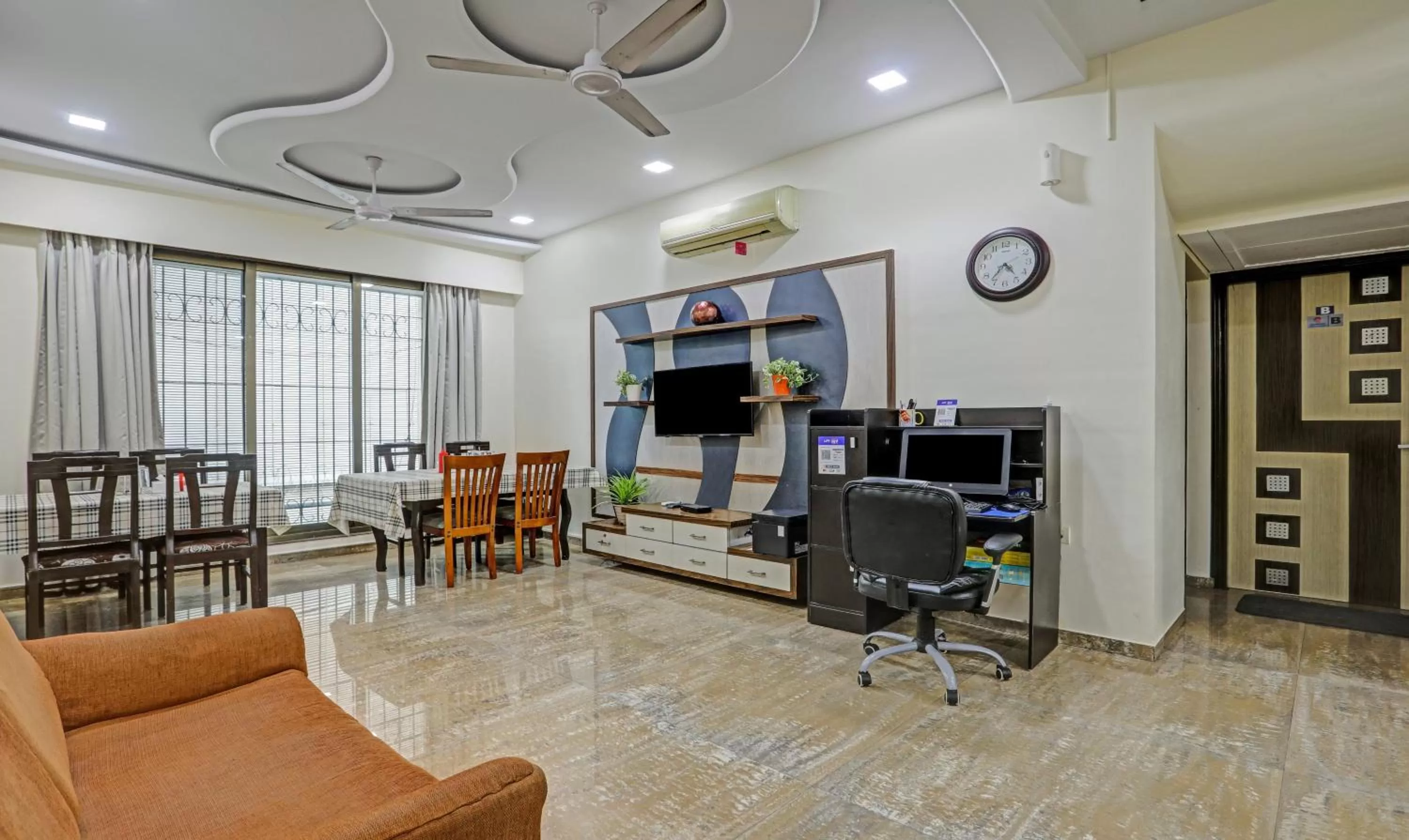 Seating Area in Treebo Trend Welcome Apartments