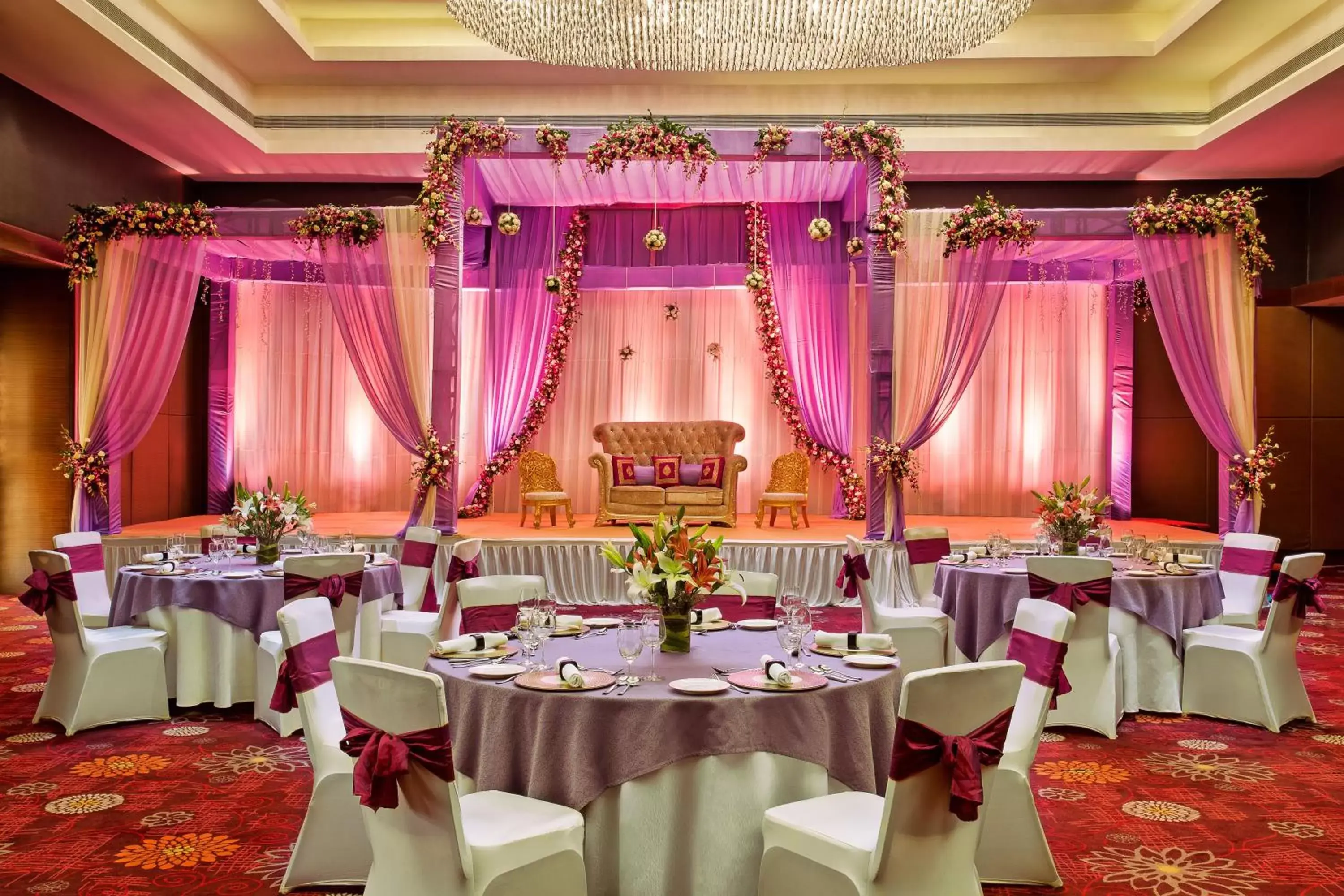 Meeting/conference room, Banquet Facilities in Crowne Plaza Ahmedabad City Centre, an IHG Hotel