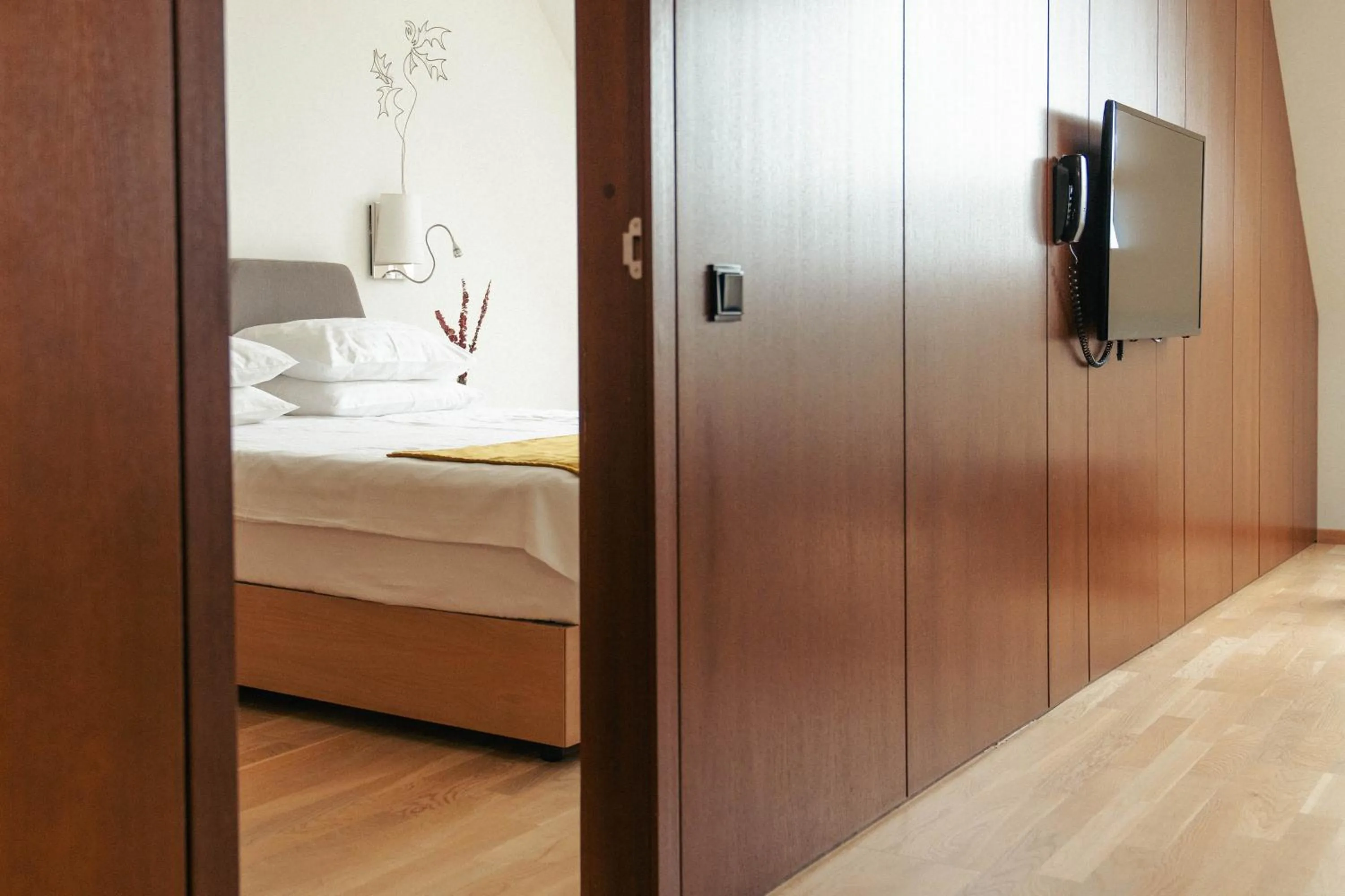 Bed in Amberton Green Apartments Palanga