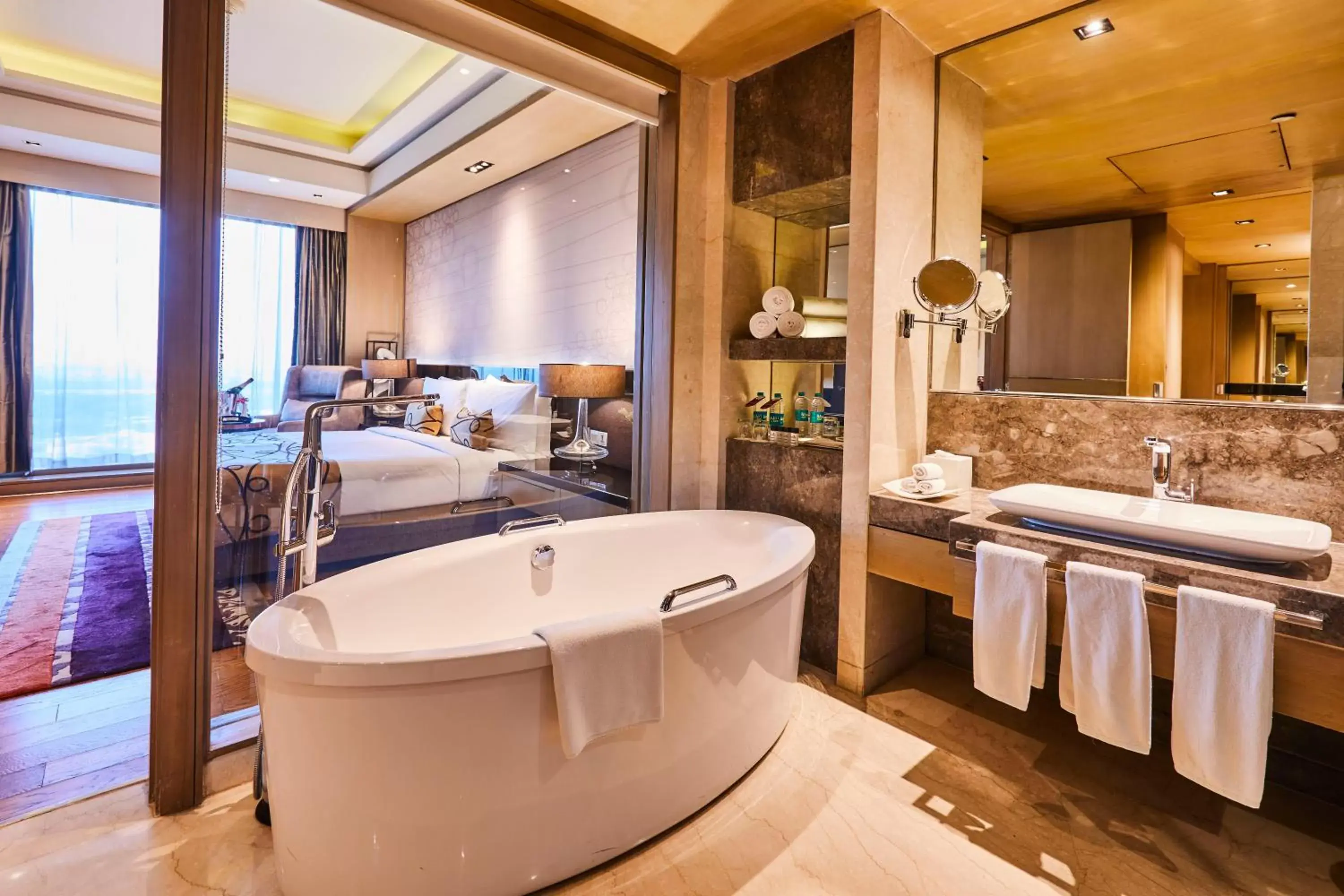 Photo of the whole room, Bathroom in Crowne Plaza New Delhi Rohini, an IHG Hotel