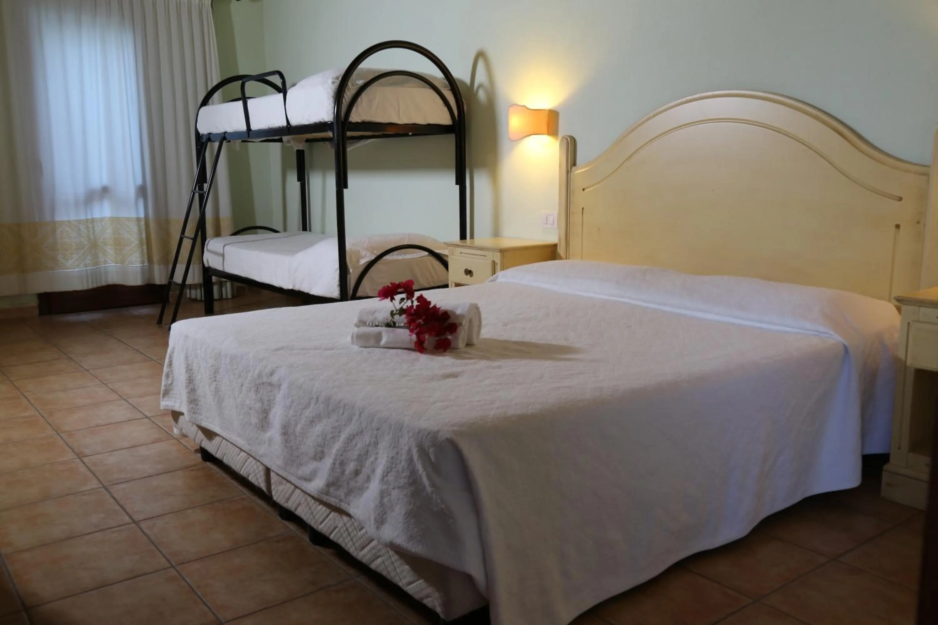 Bed in Club Esse Cala Gonone