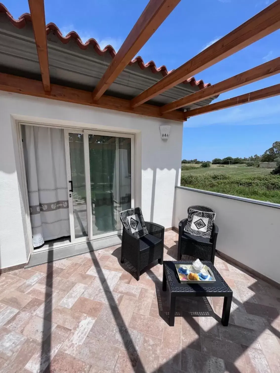 Balcony/Terrace in Sa Jacca Albergo Rurale