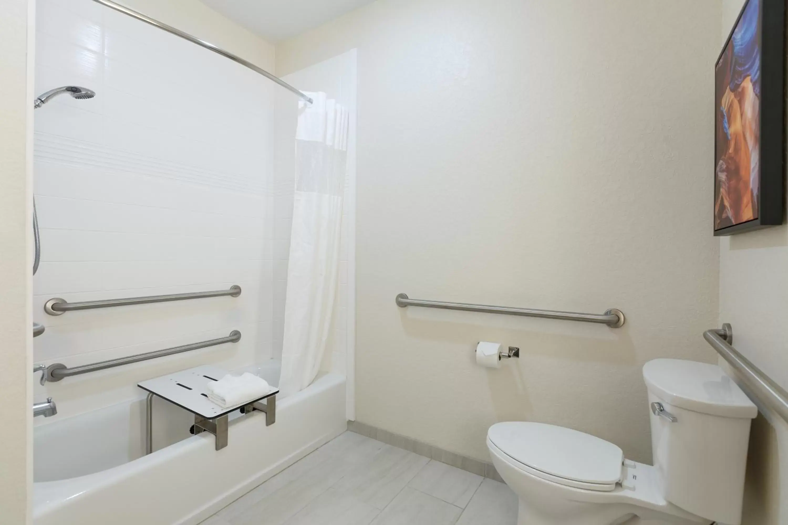 Bathroom in Candlewood Suites - San Antonio - Schertz, an IHG Hotel