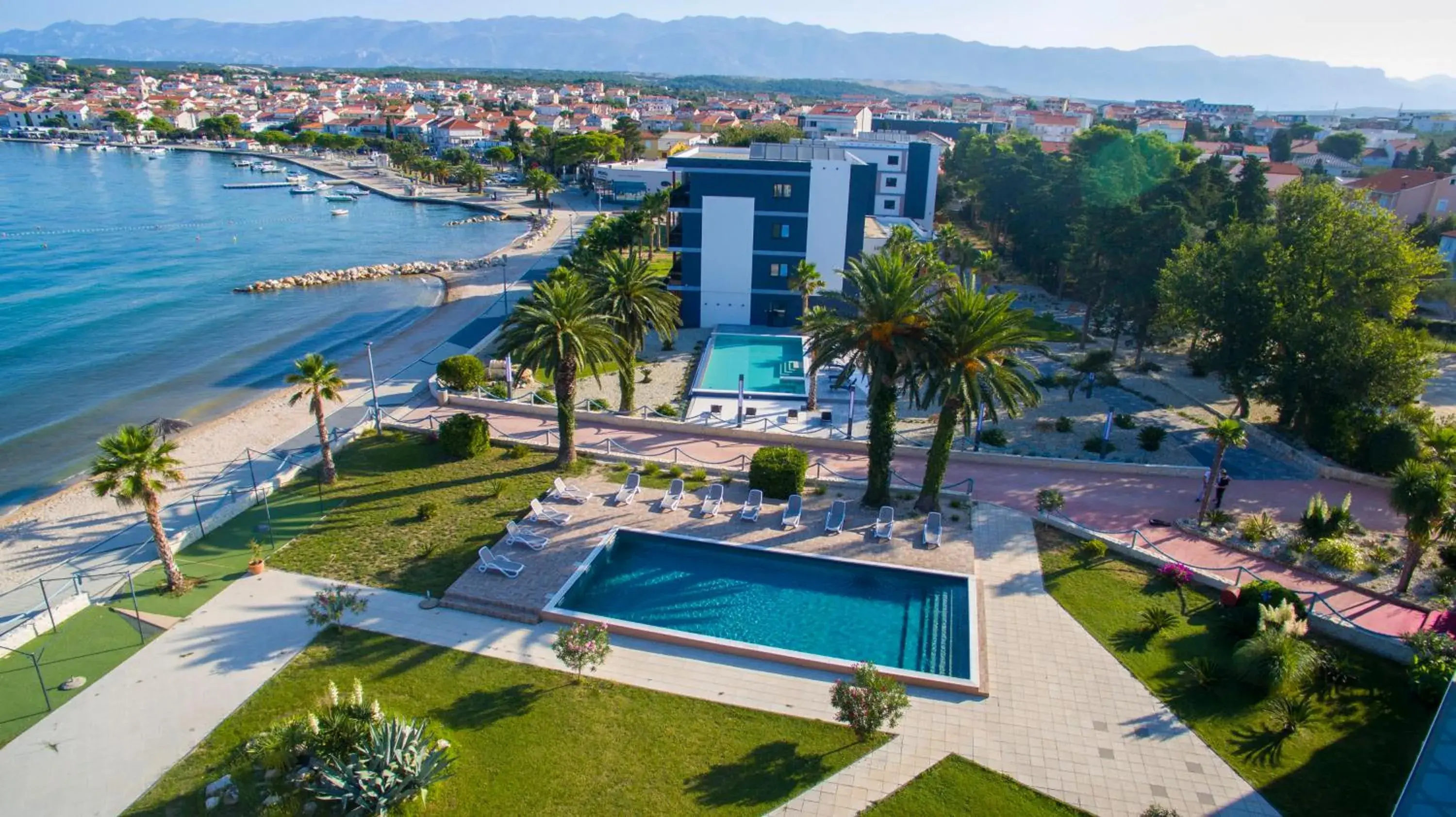 Beach, Pool View in Liberty Hotel