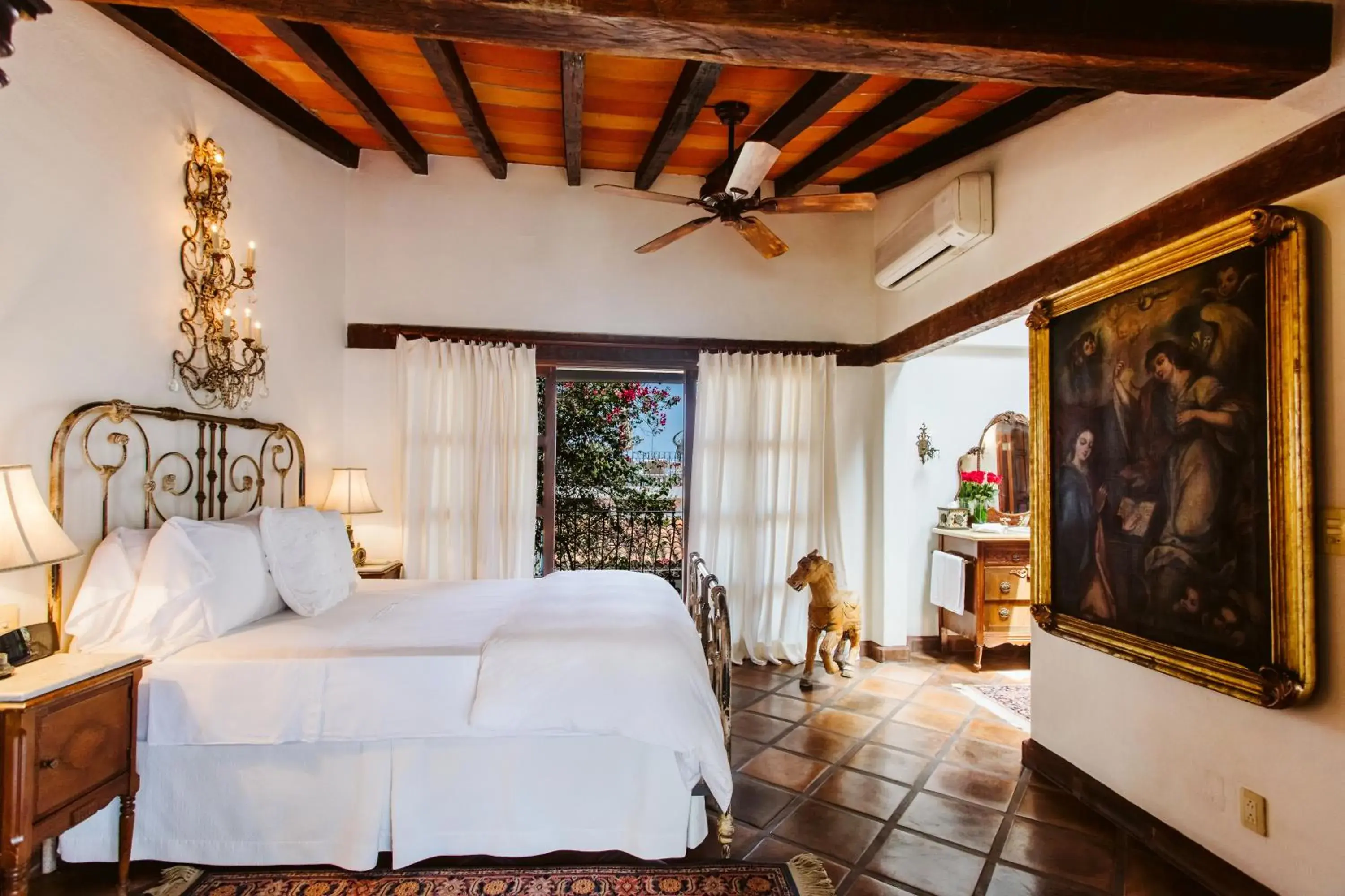 Bedroom in Hacienda San Angel