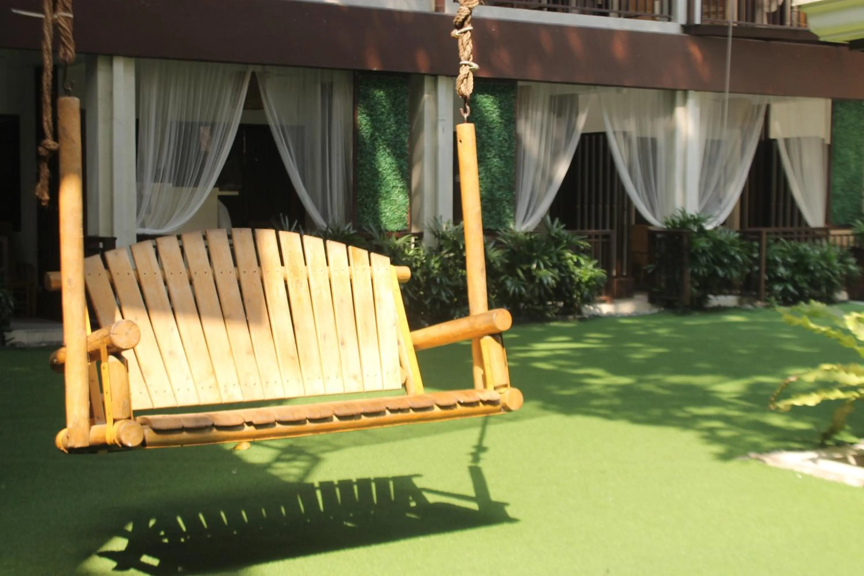 Patio in Selah Garden Hotel Manila