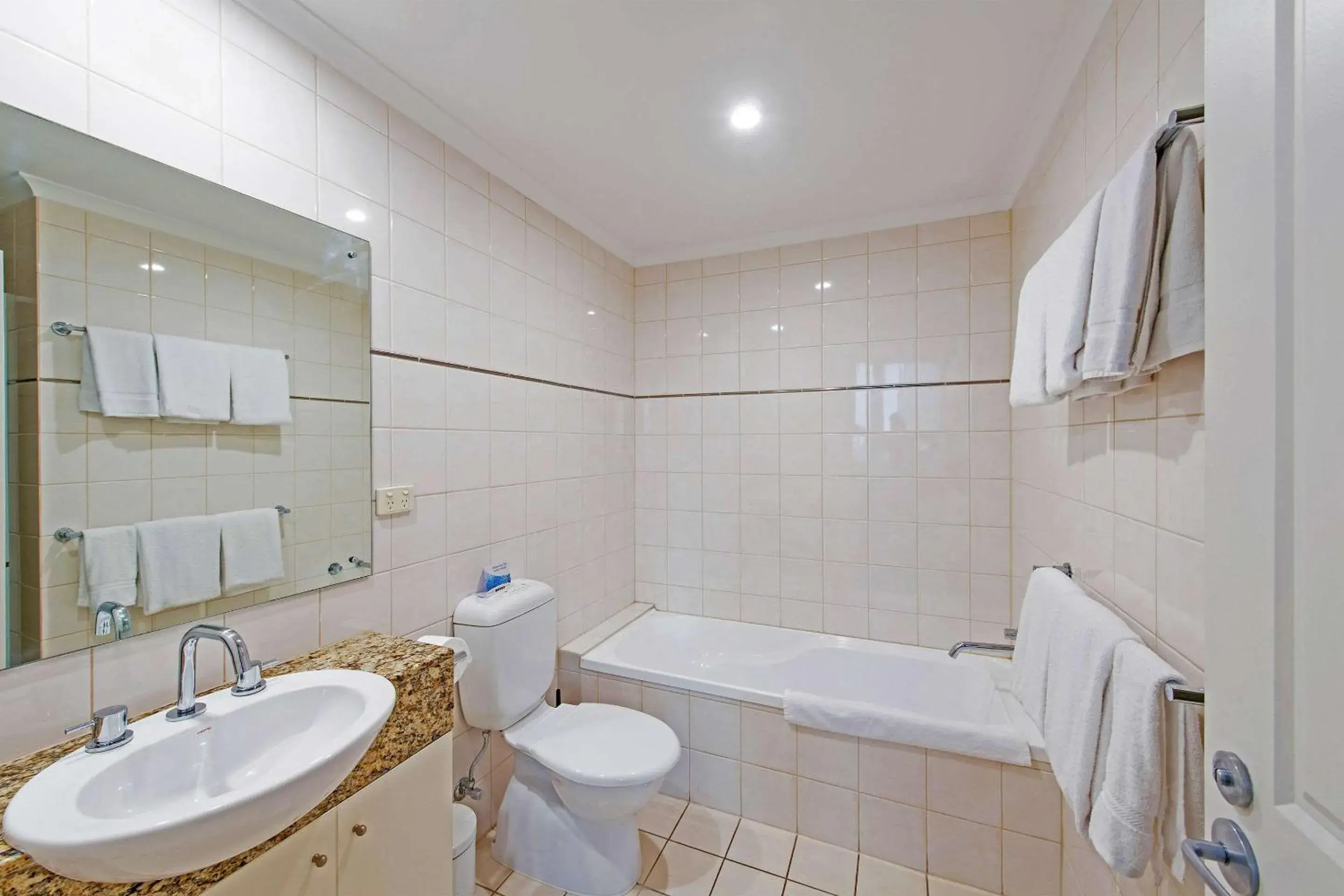 Bathroom in Quality Apartments Adelaide Central