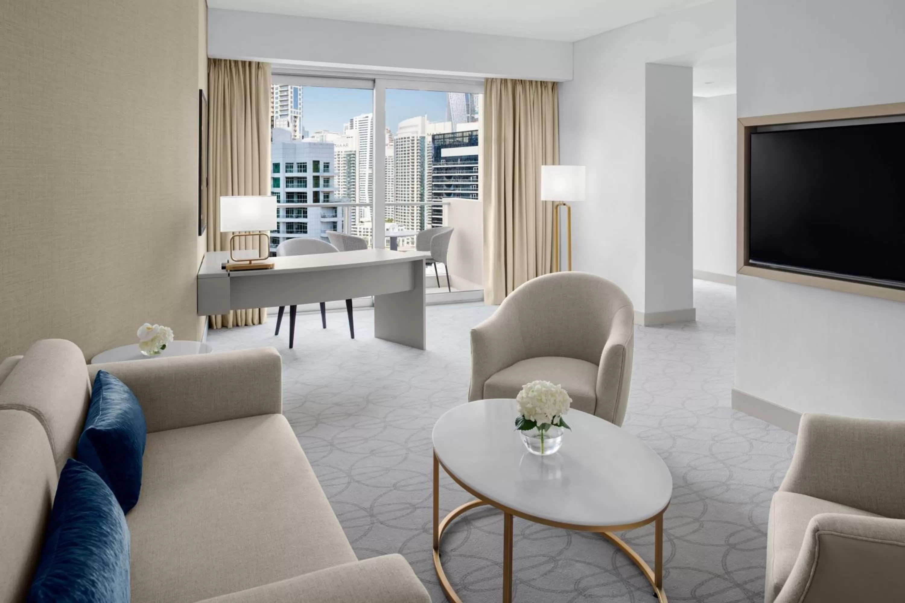 Photo of the whole room, Seating Area in Address Dubai Marina