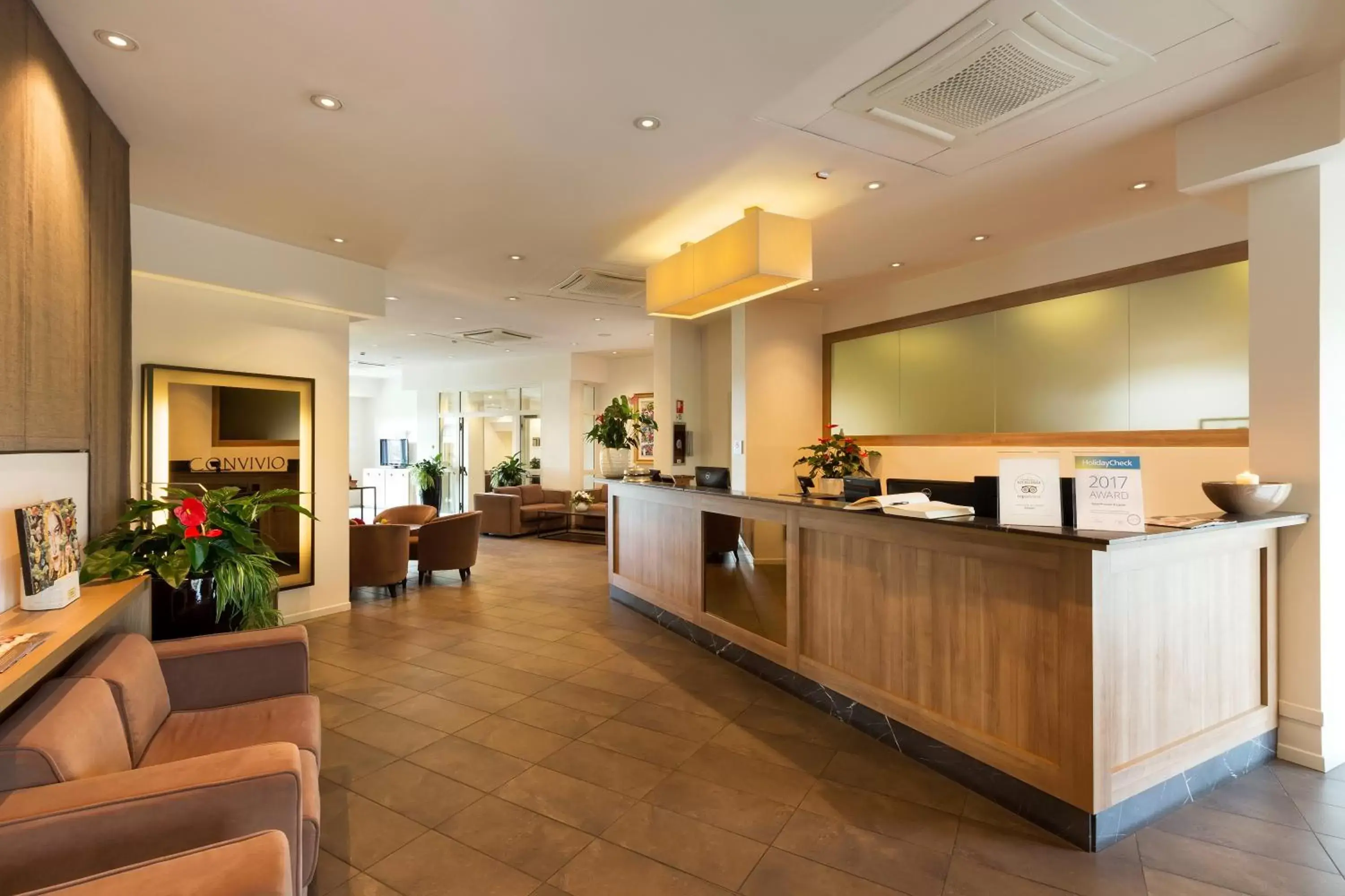 Lobby or reception, Lobby/Reception in Leonardo Hotel Lago di Garda - Wellness and Spa