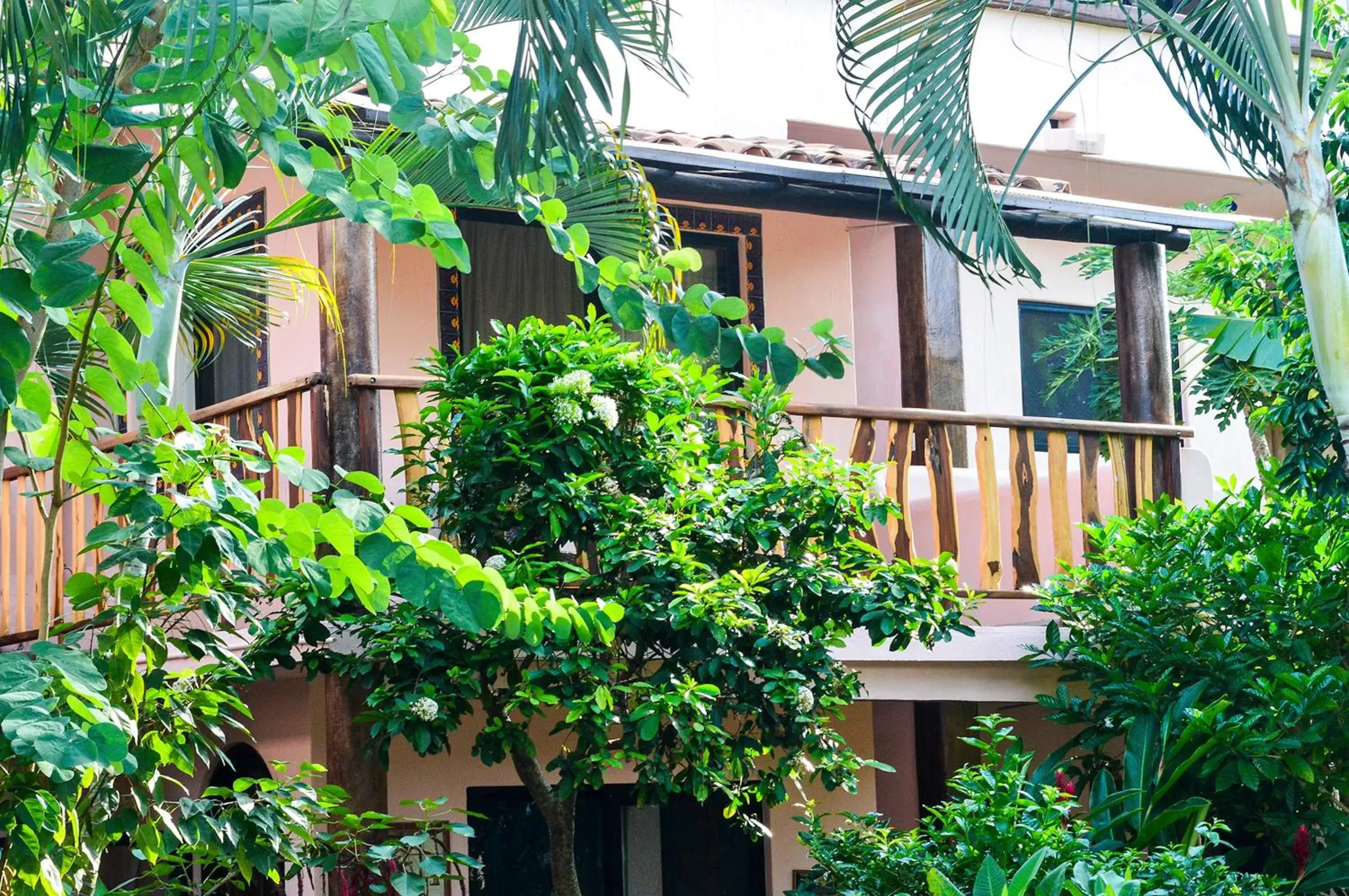 Balcony/Terrace, Property Building in Hotel Casamar Suites