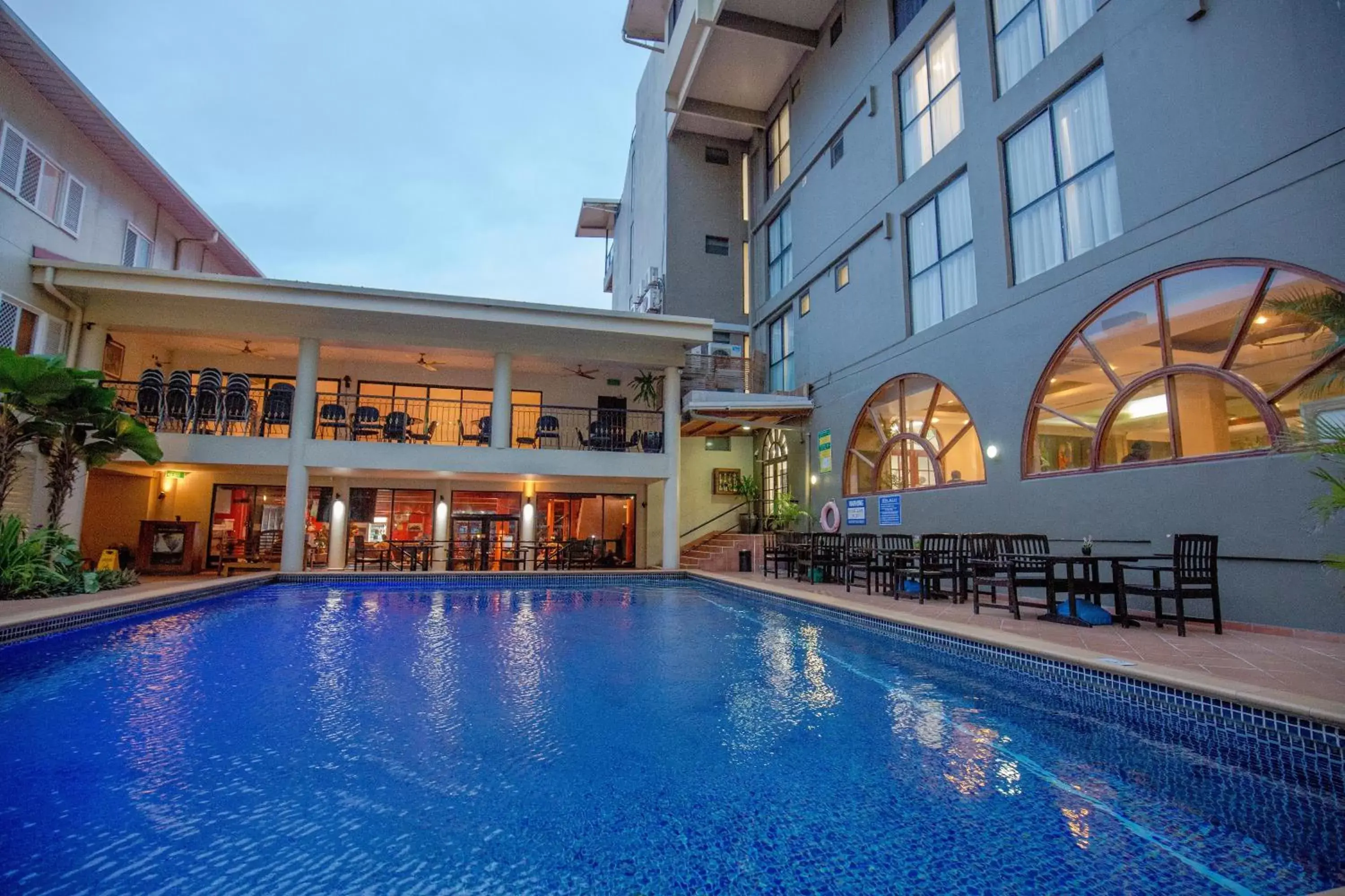 Swimming pool in Ela Beach Hotel