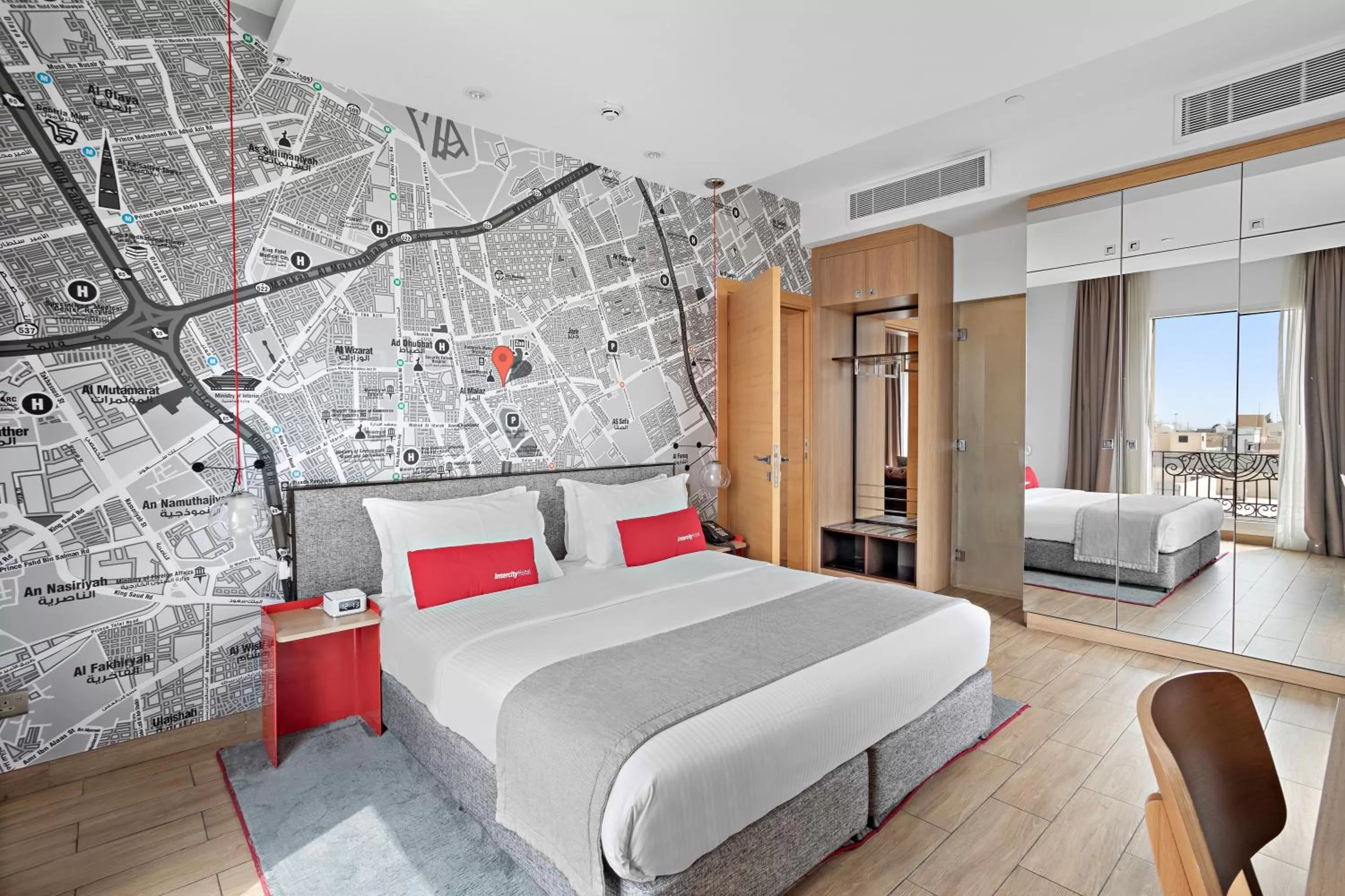 Bedroom, Bed in IntercityHotel Riyadh Malaz