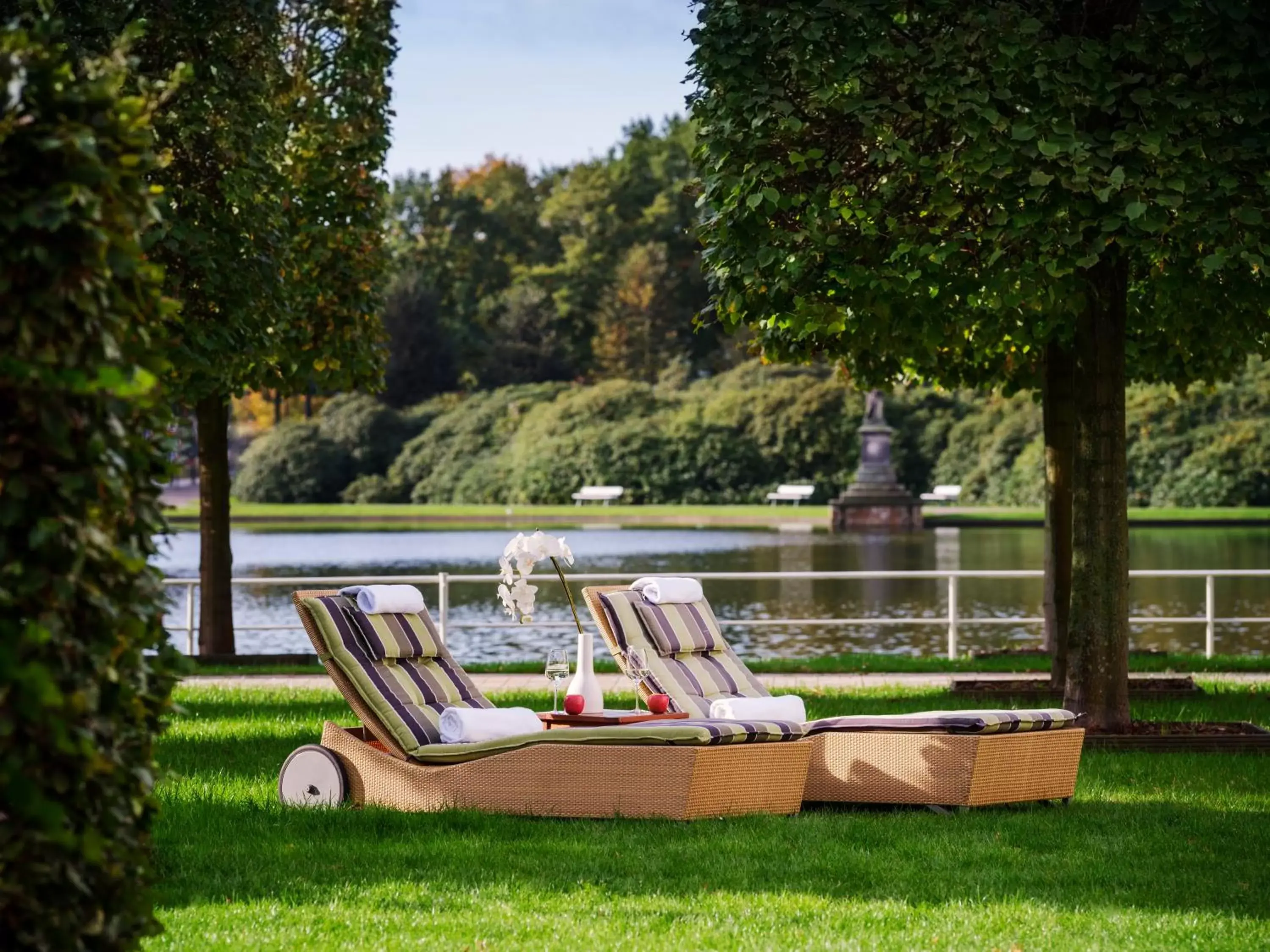 Spa and wellness centre/facilities, Garden in Parkhotel Bremen – ein Mitglied der Hommage Luxury Hotels Collection